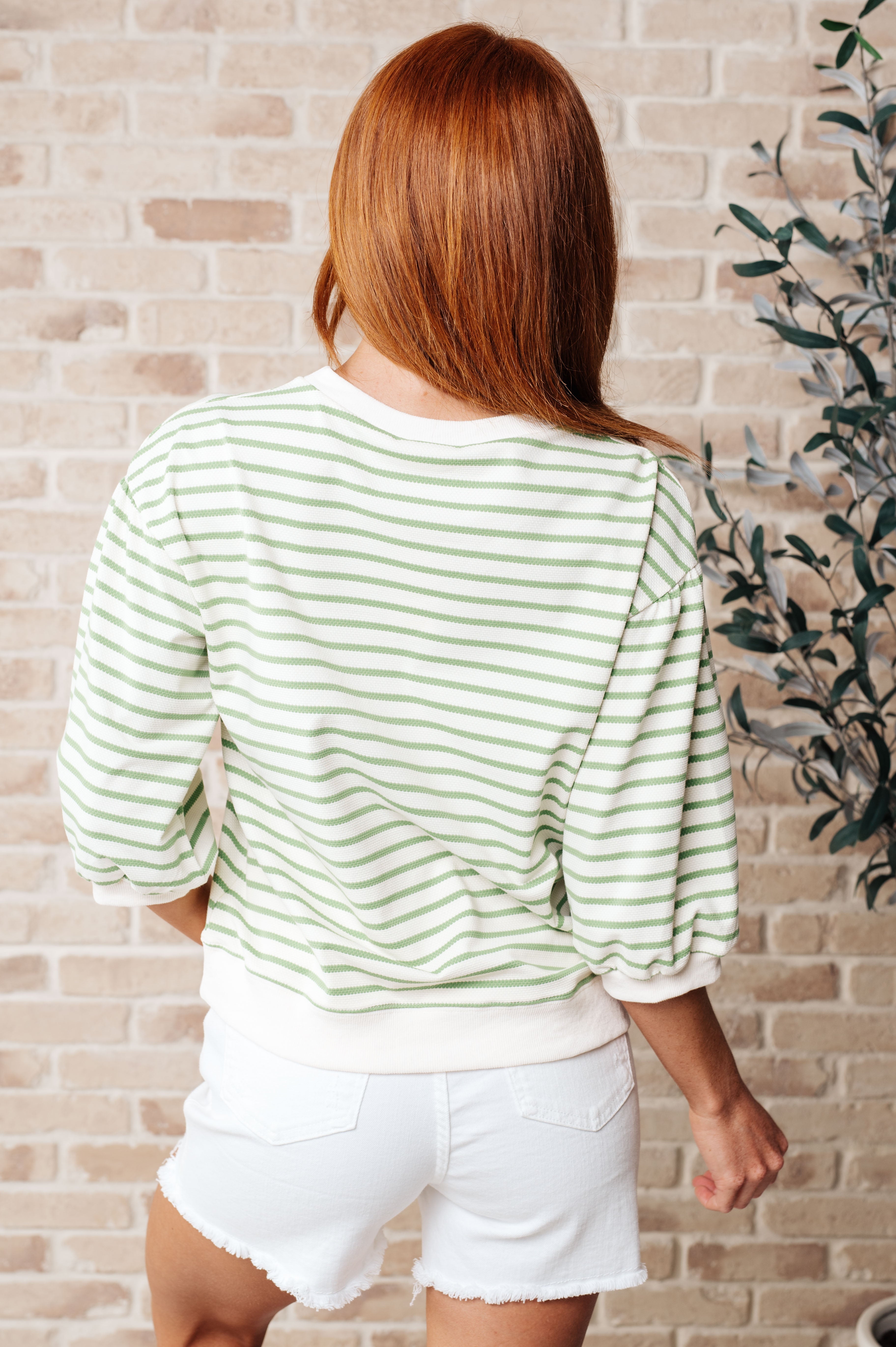 Enrichment Time Striped Top-Tops-Stay Foxy Boutique, Florissant, Missouri