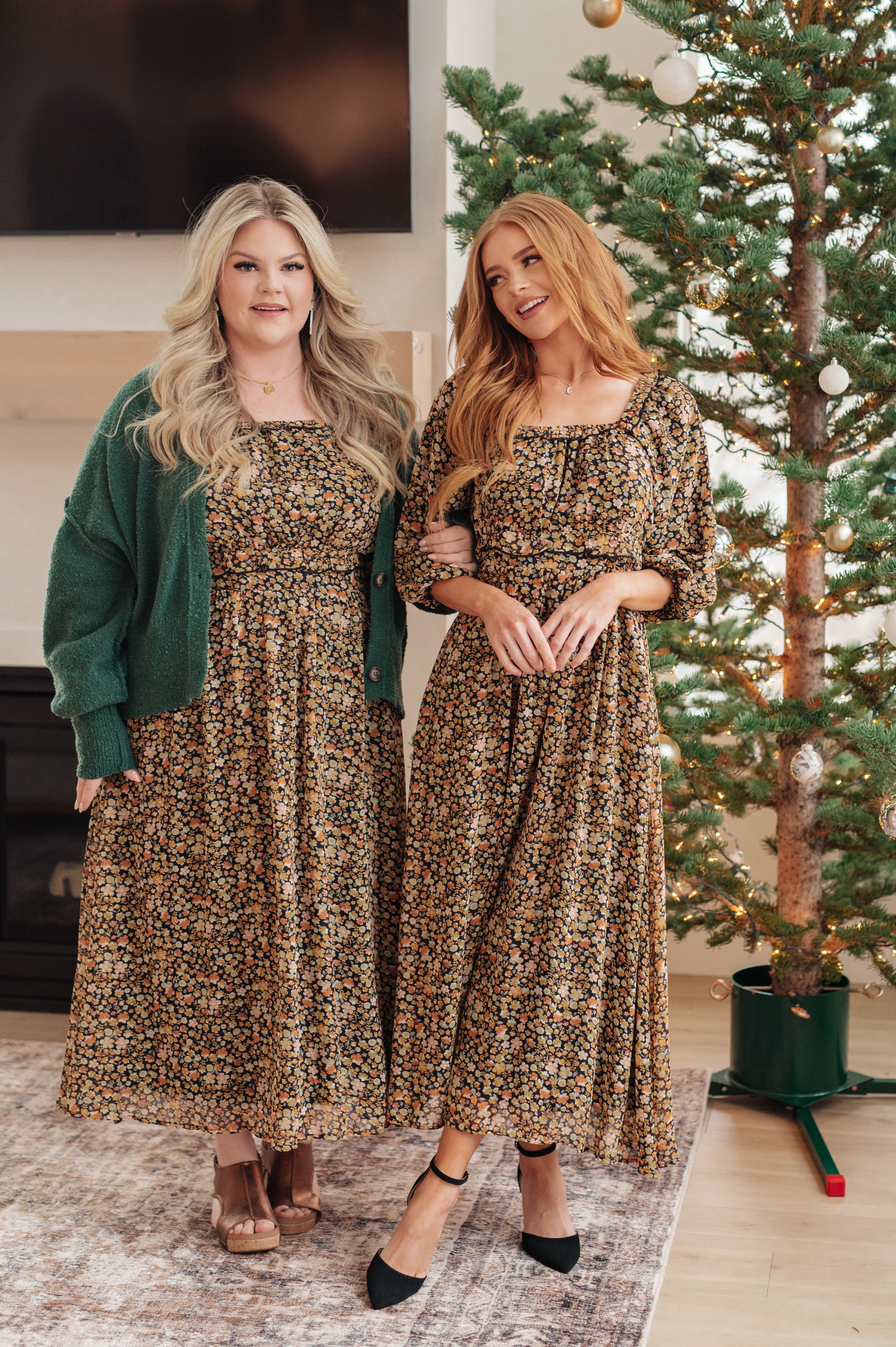 Ever So Briefly Floral Maxi Dress-Dresses-Stay Foxy Boutique, Florissant, Missouri