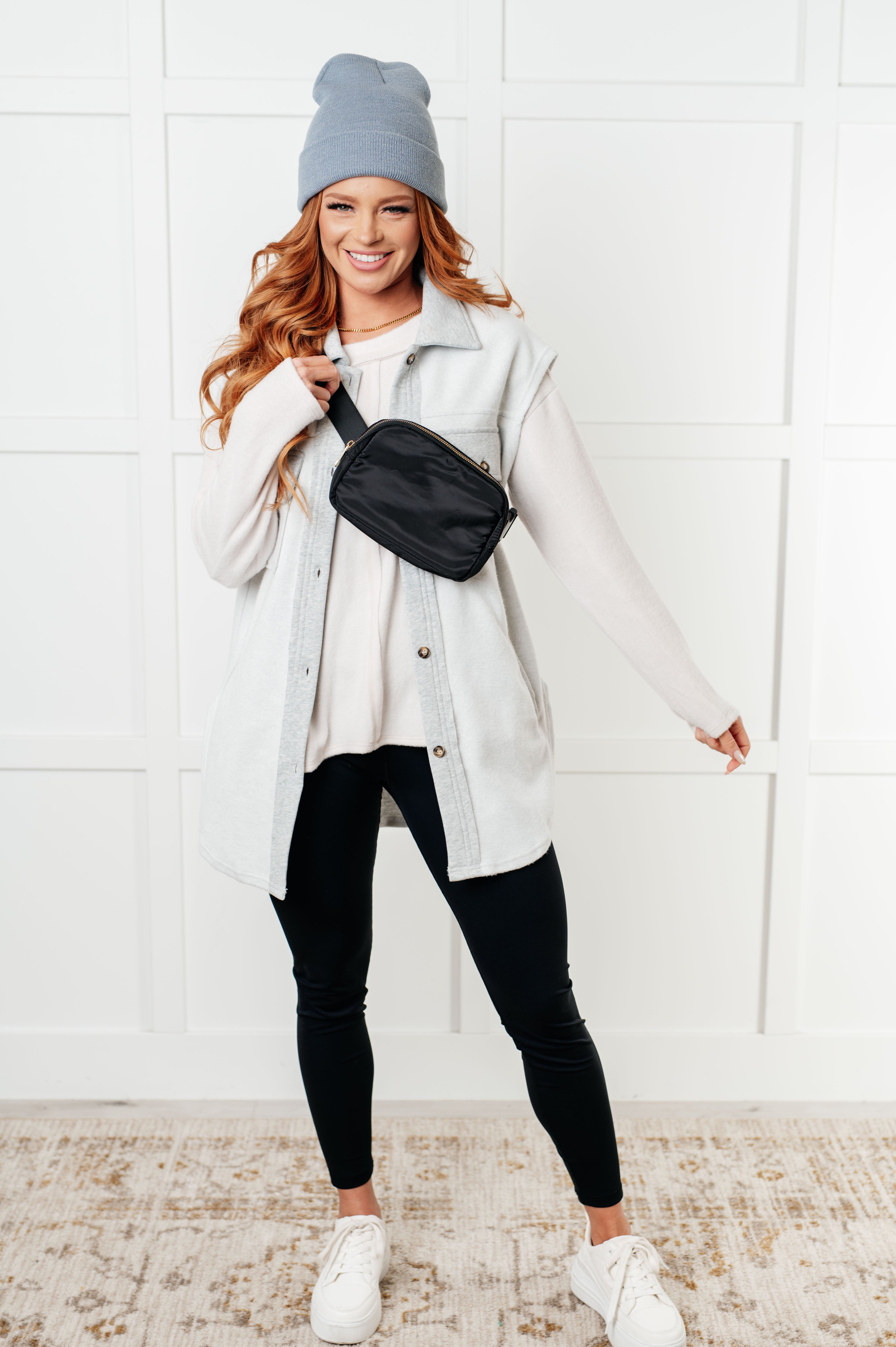 Exciting Expectations Sleeveless Shacket-Layers-Stay Foxy Boutique, Florissant, Missouri