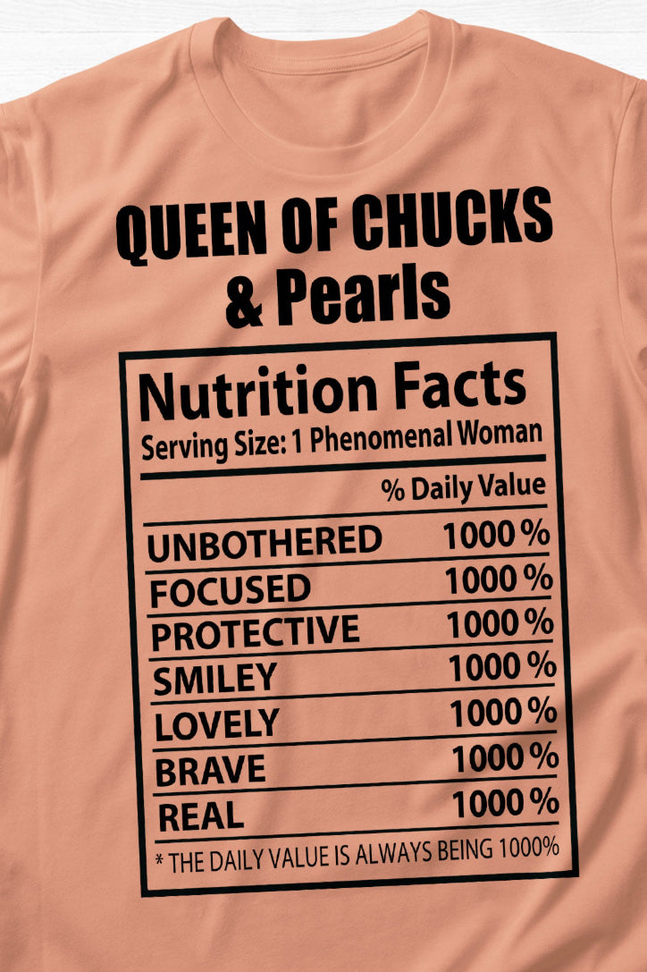 Queen Of Chucks Graphic T-Graphic T-Stay Foxy Boutique, Florissant, Missouri