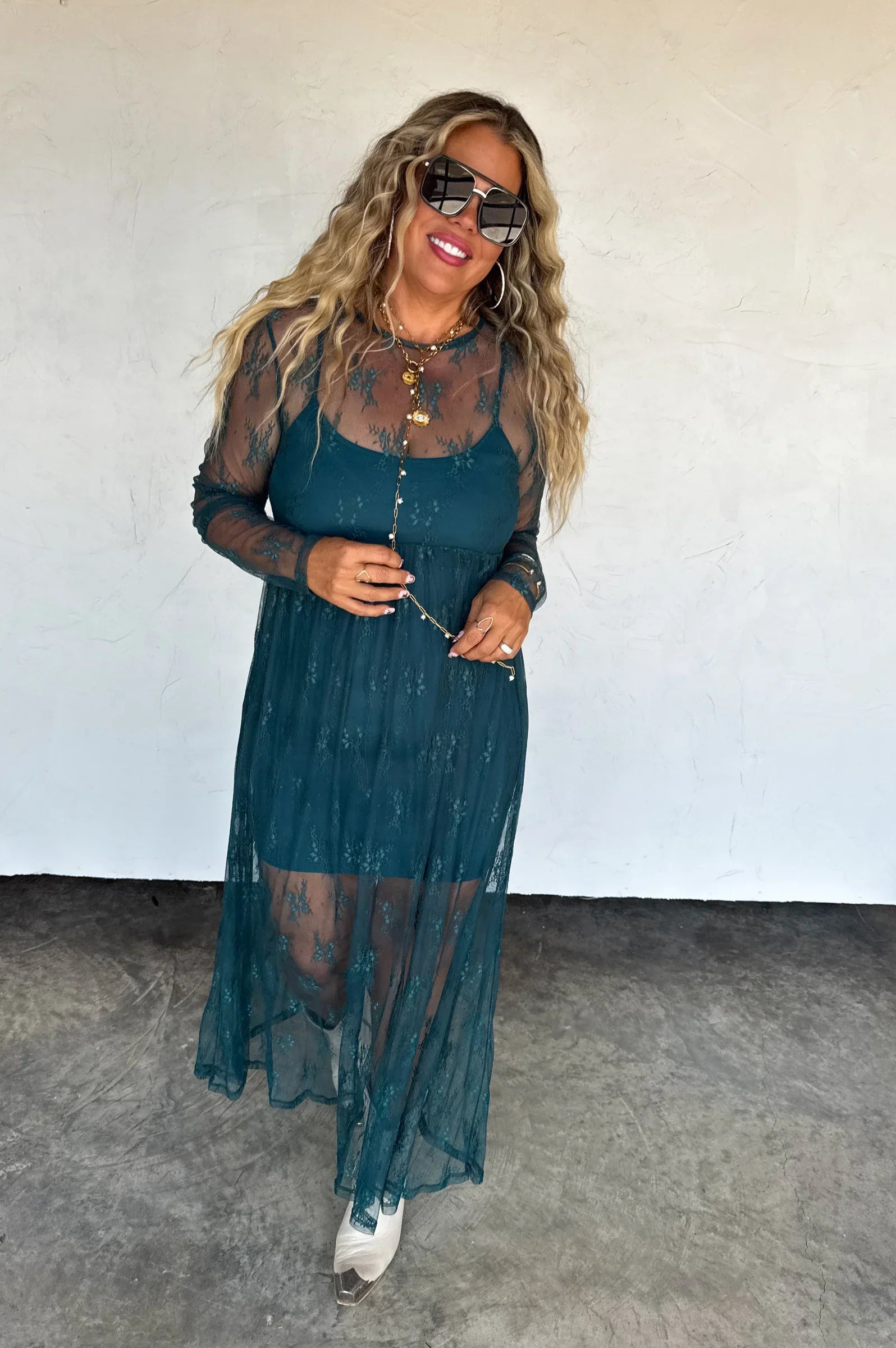 PREORDER: Evangeline Lace Dress-Womens-Stay Foxy Boutique, Florissant, Missouri