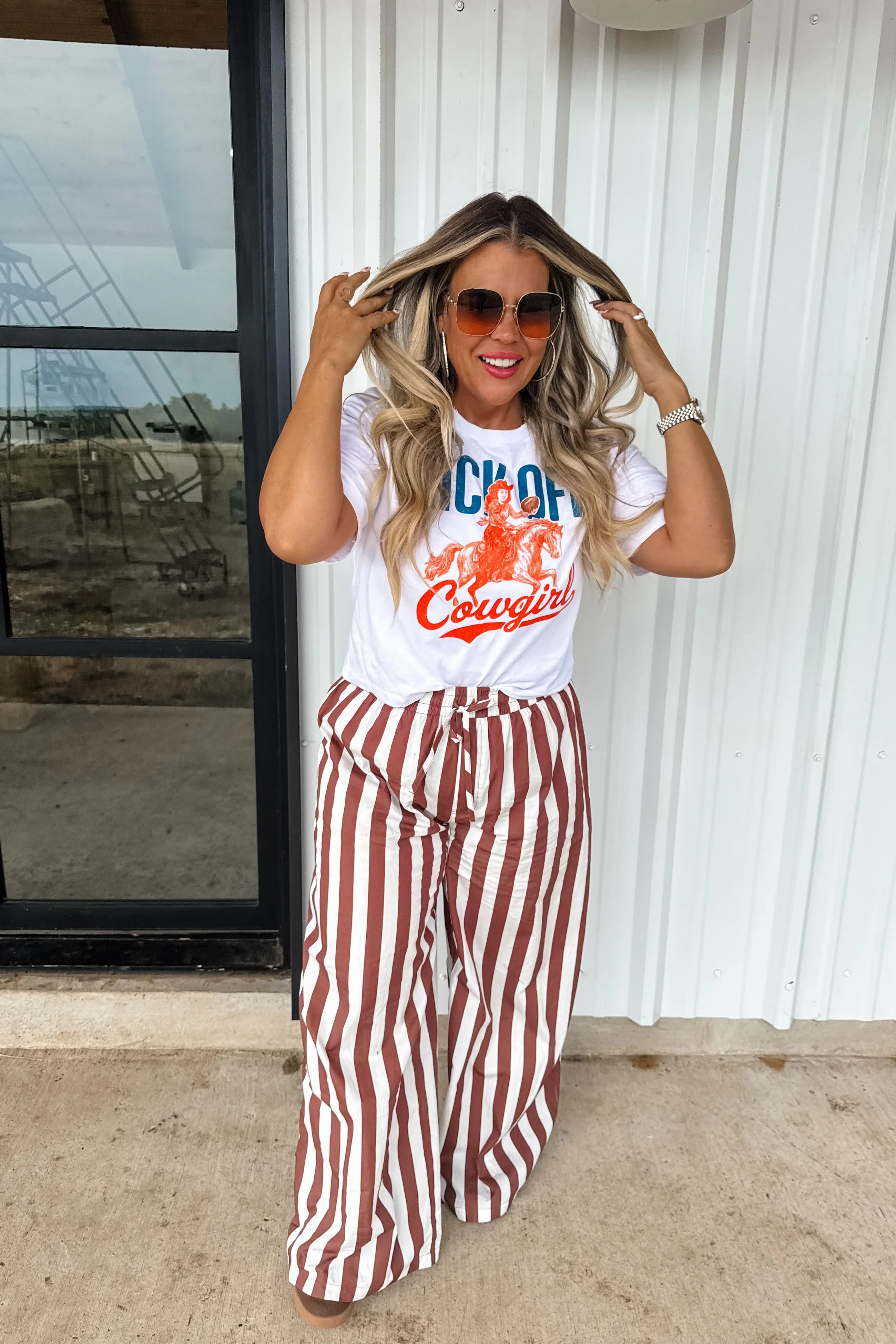 PREORDER: Blakeley Gameday Graphic Tee-Womens-Stay Foxy Boutique, Florissant, Missouri