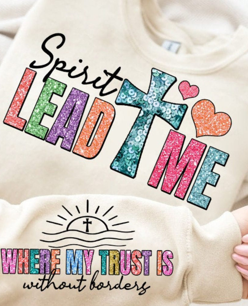 Spirit Lead Me Graphic T-Graphic T-Stay Foxy Boutique, Florissant, Missouri