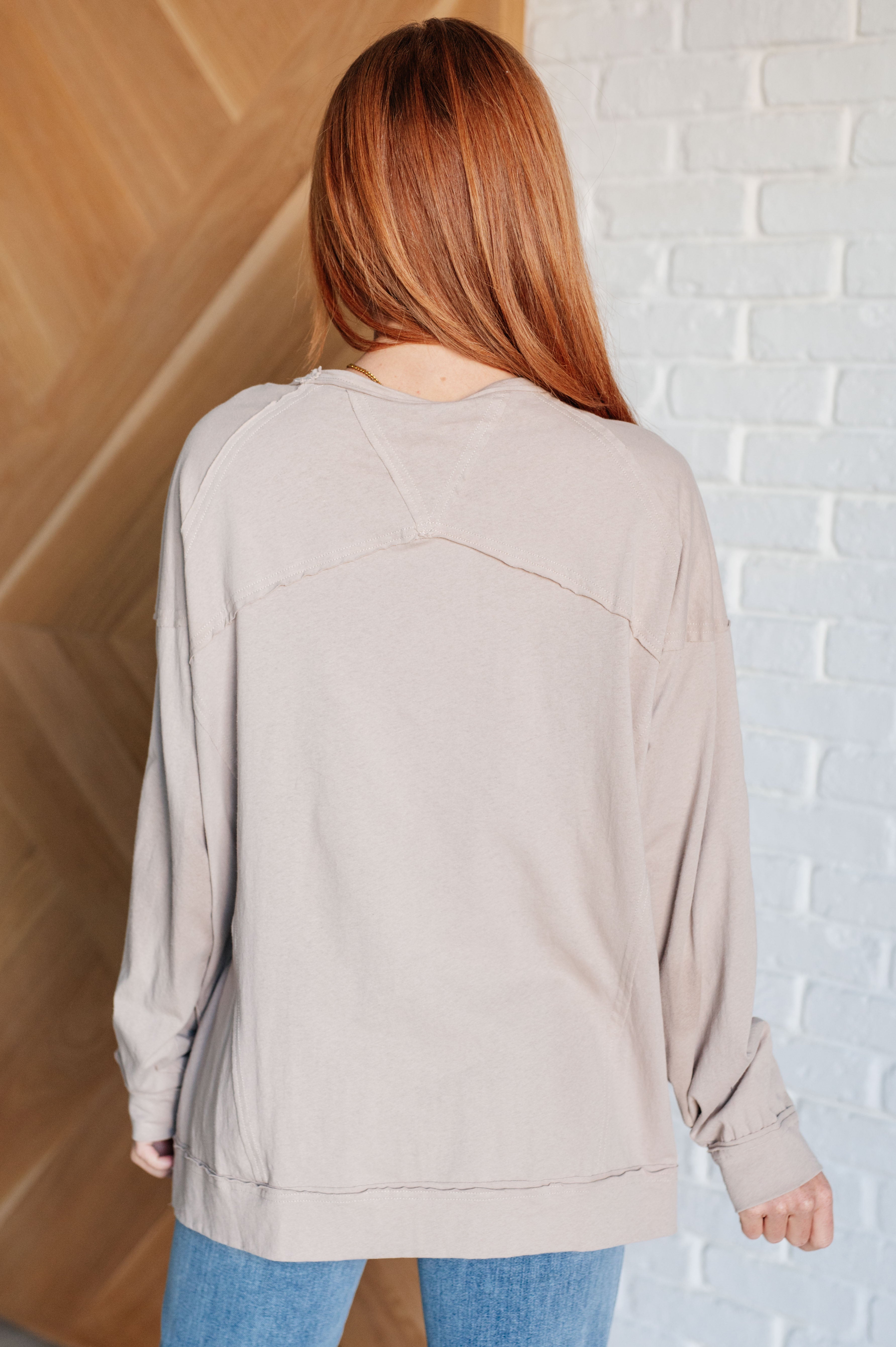 Feels Right Long Sleeve Top-Tops-Stay Foxy Boutique, Florissant, Missouri