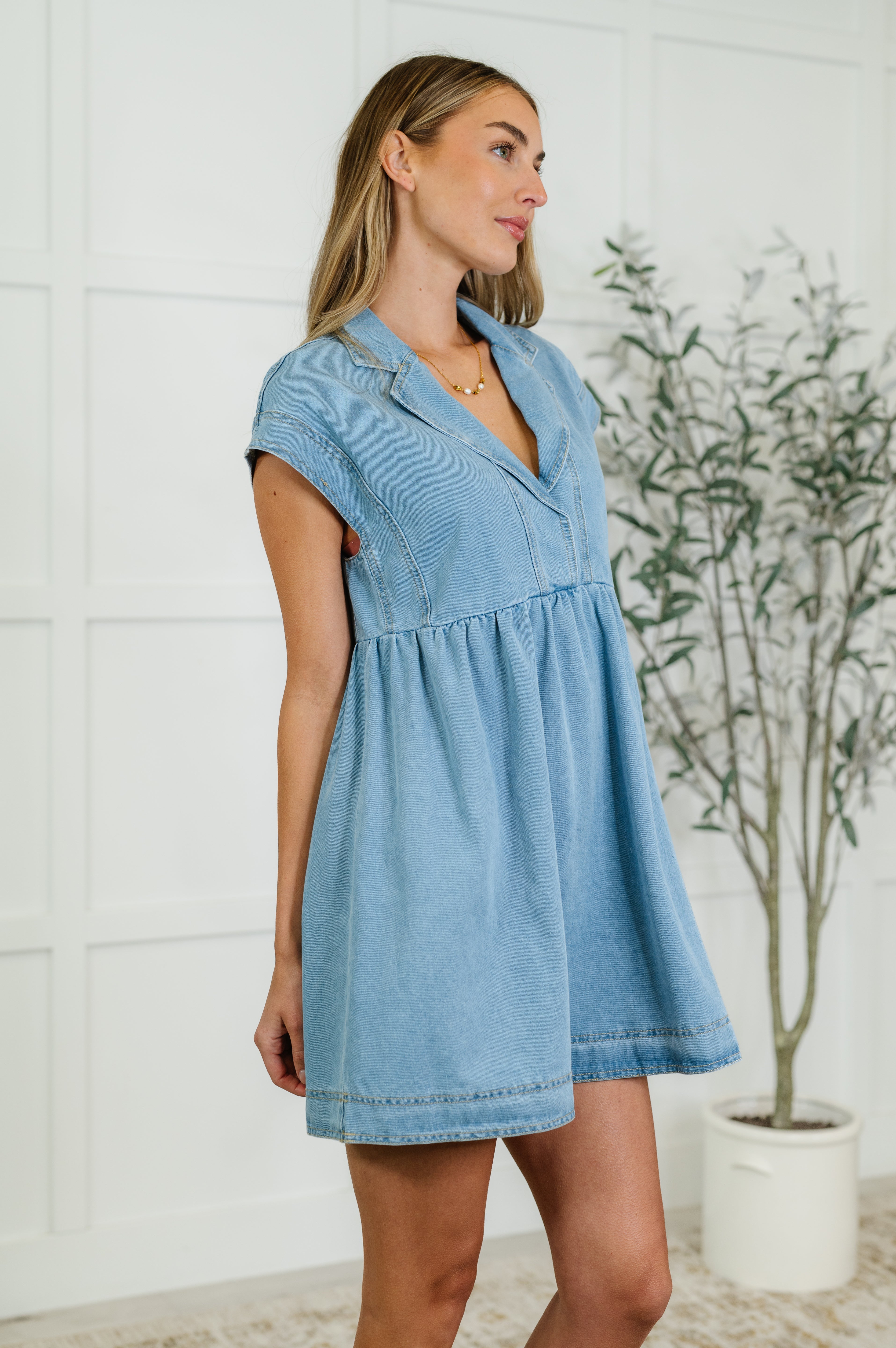 First Rodeo Denim Dress-Womens-Stay Foxy Boutique, Florissant, Missouri