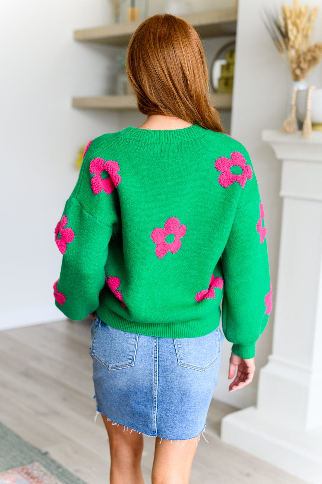 Follow Your Heart Drop Shoulder Sweater-Tops-Stay Foxy Boutique, Florissant, Missouri