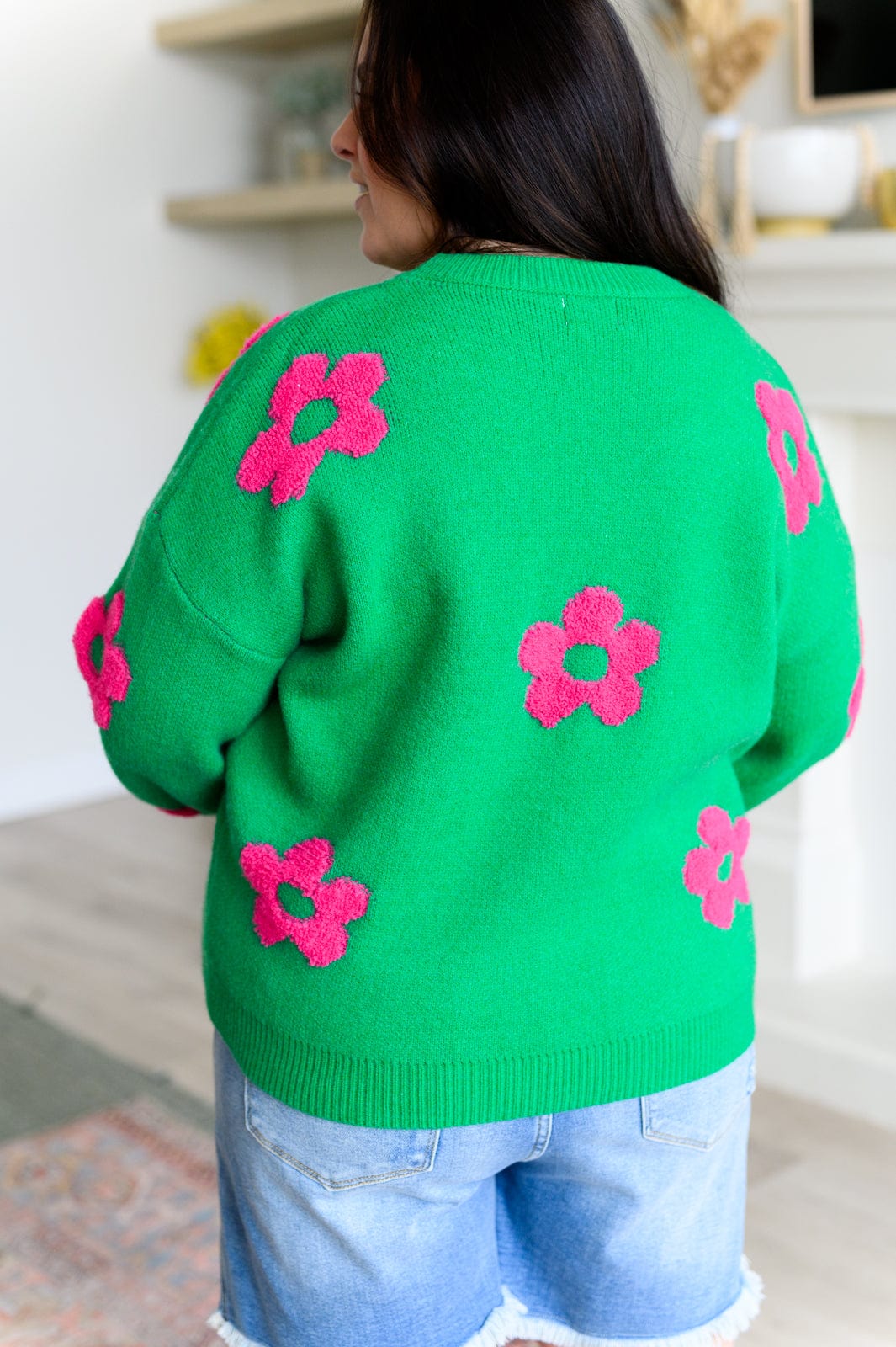 Follow Your Heart Drop Shoulder Sweater-Tops-Stay Foxy Boutique, Florissant, Missouri