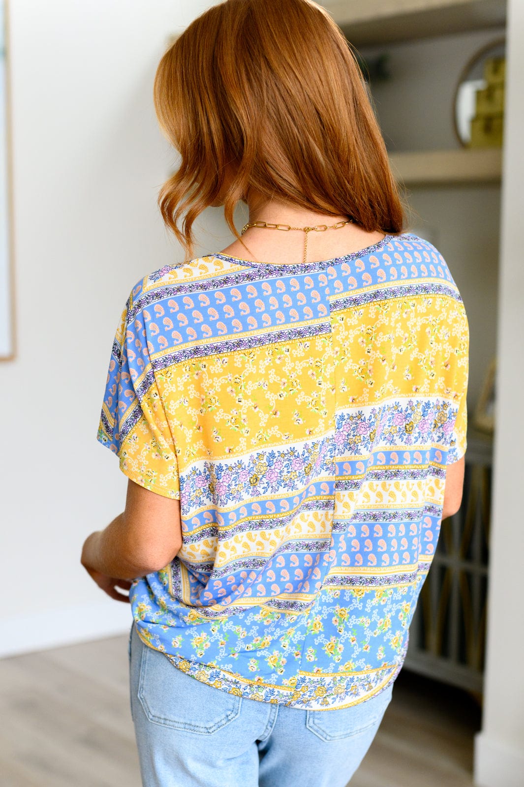 For All We Know V-Neck Blouse-Tops-Stay Foxy Boutique, Florissant, Missouri