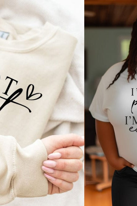 Not Perfect Graphic T (Image on arm if you choose long sleeve)-Graphic T-Stay Foxy Boutique, Florissant, Missouri