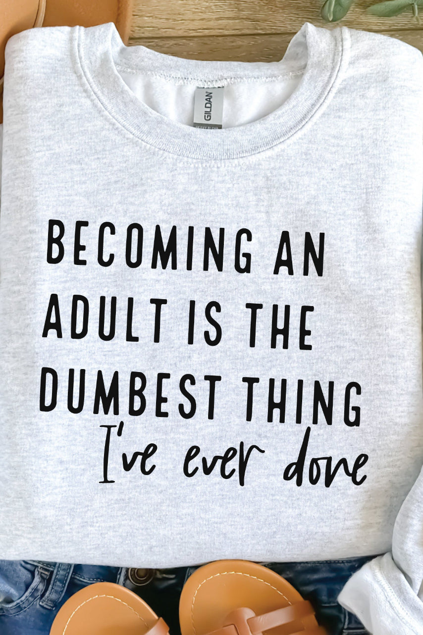 Becoming An Adult Graphic T-Graphic T-Stay Foxy Boutique, Florissant, Missouri