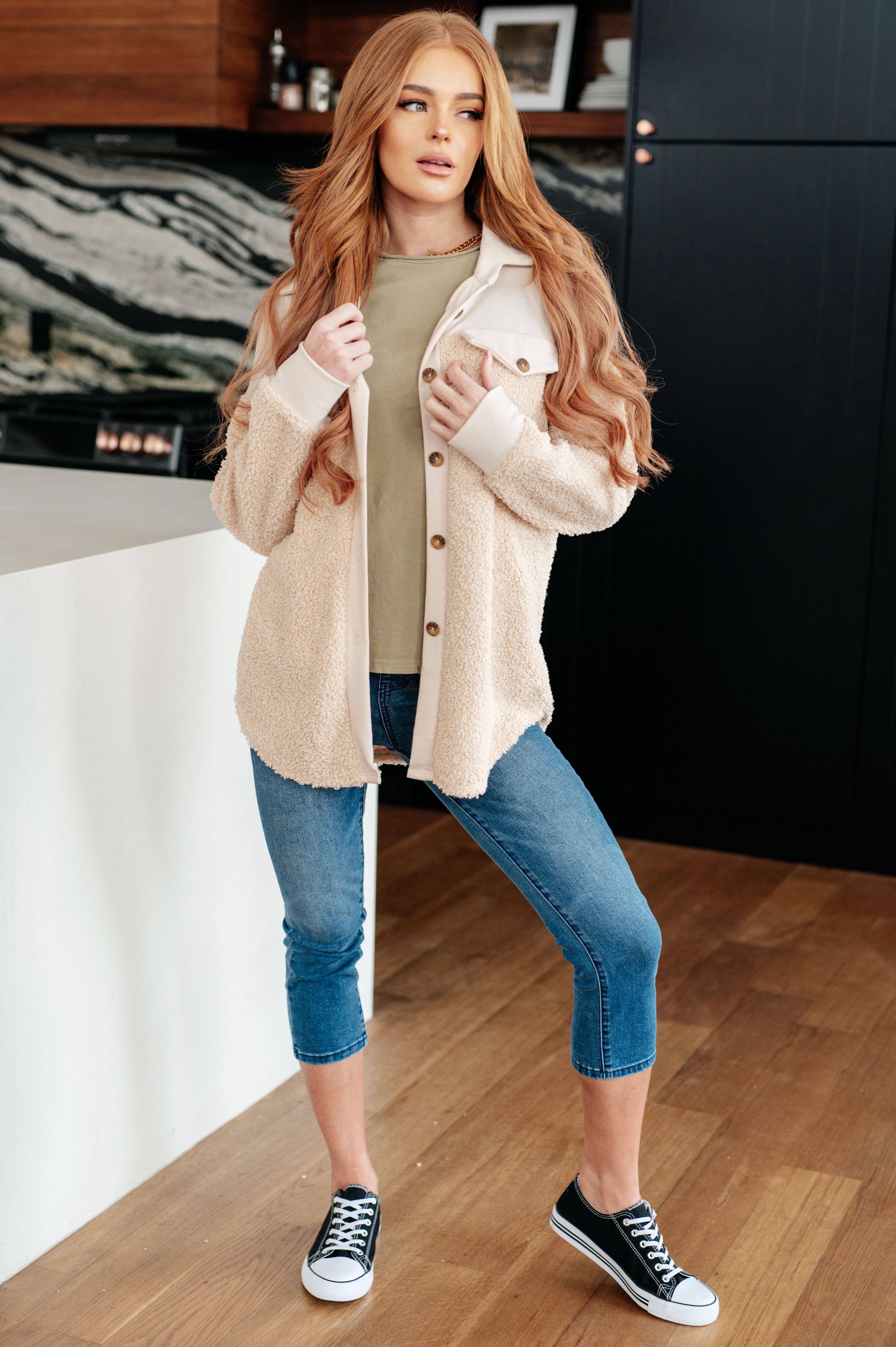 Endless Potential Sherpa Shacket-Layers-Stay Foxy Boutique, Florissant, Missouri