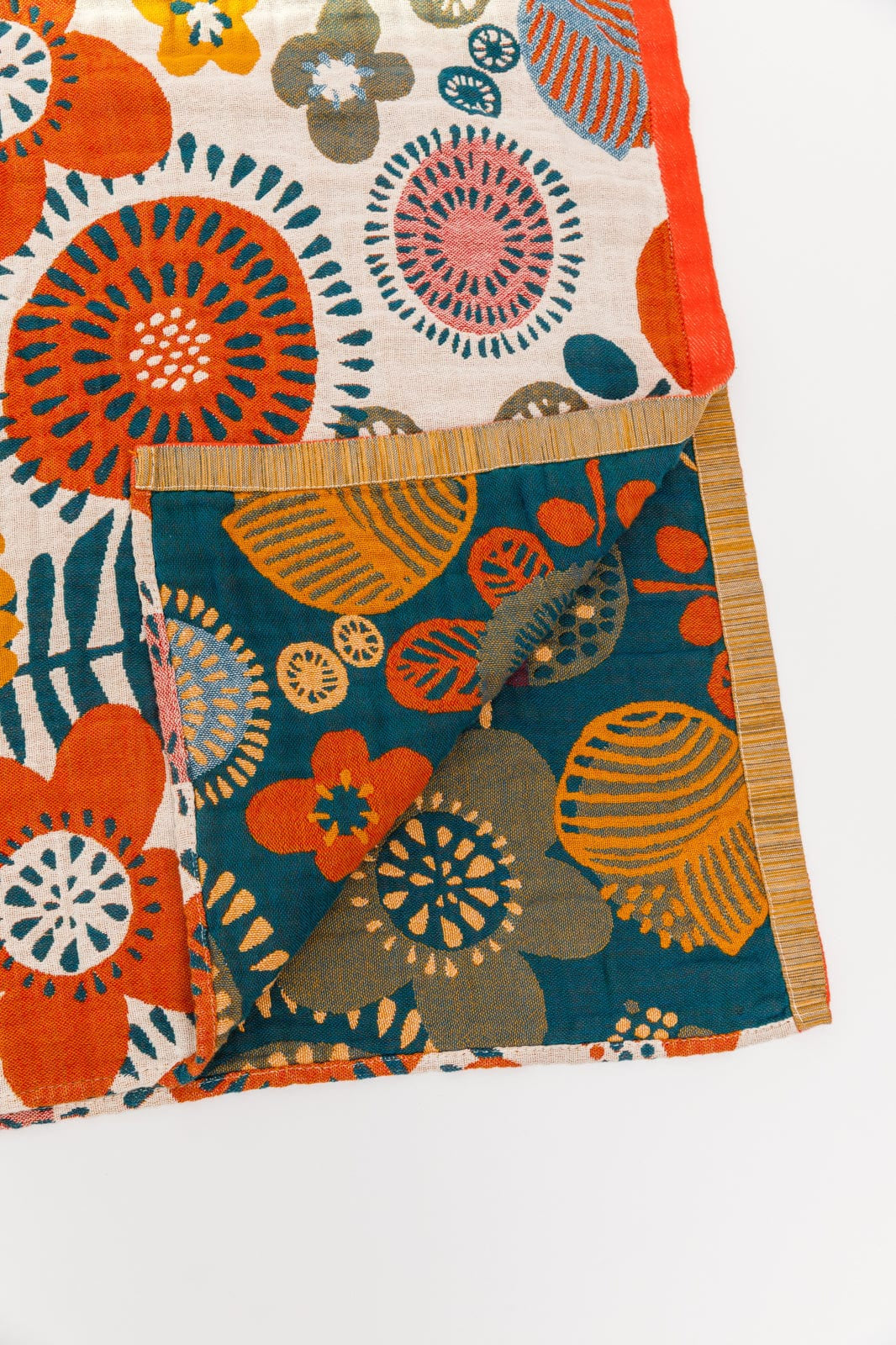 Luxury Beach Towel in Bright Retro Floral-Home & Decor-Stay Foxy Boutique, Florissant, Missouri