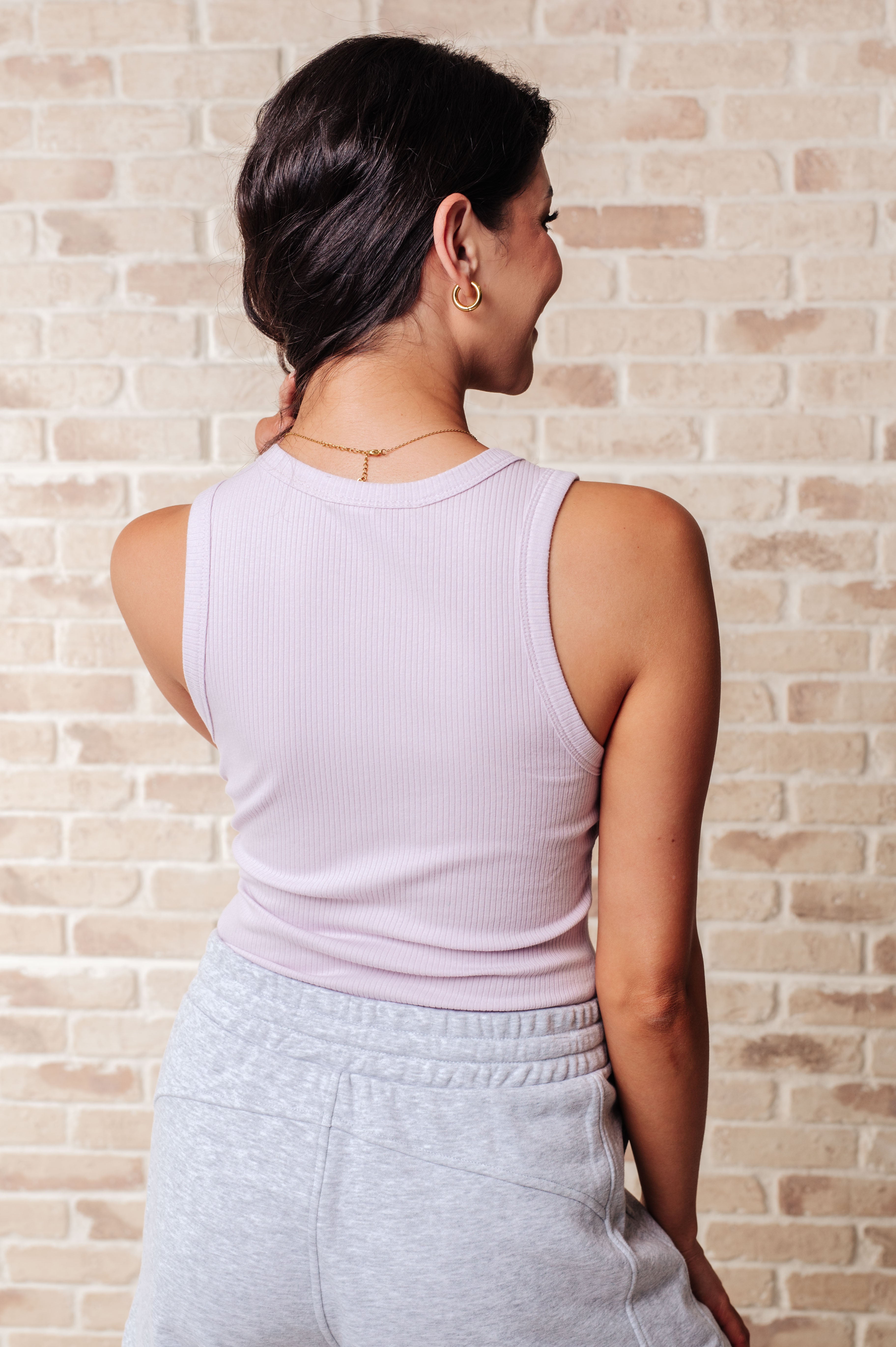 Give Me Something Real Bodysuit in Lavender-Bodysuits-Stay Foxy Boutique, Florissant, Missouri