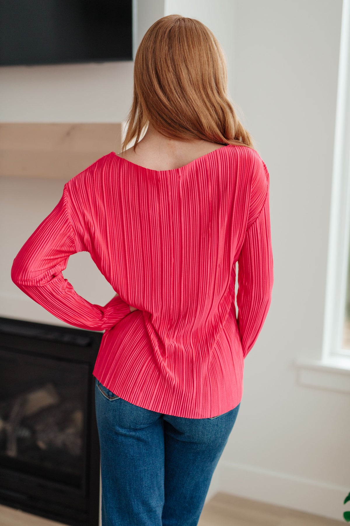 Going Out Plisse Top-Tops-Stay Foxy Boutique, Florissant, Missouri
