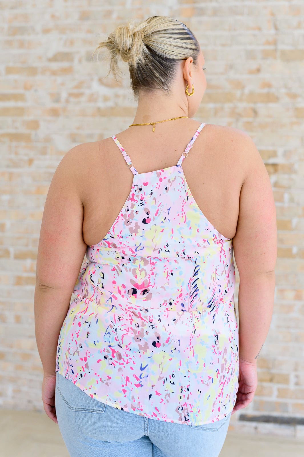 Going Out Printed Cami-Tops-Stay Foxy Boutique, Florissant, Missouri