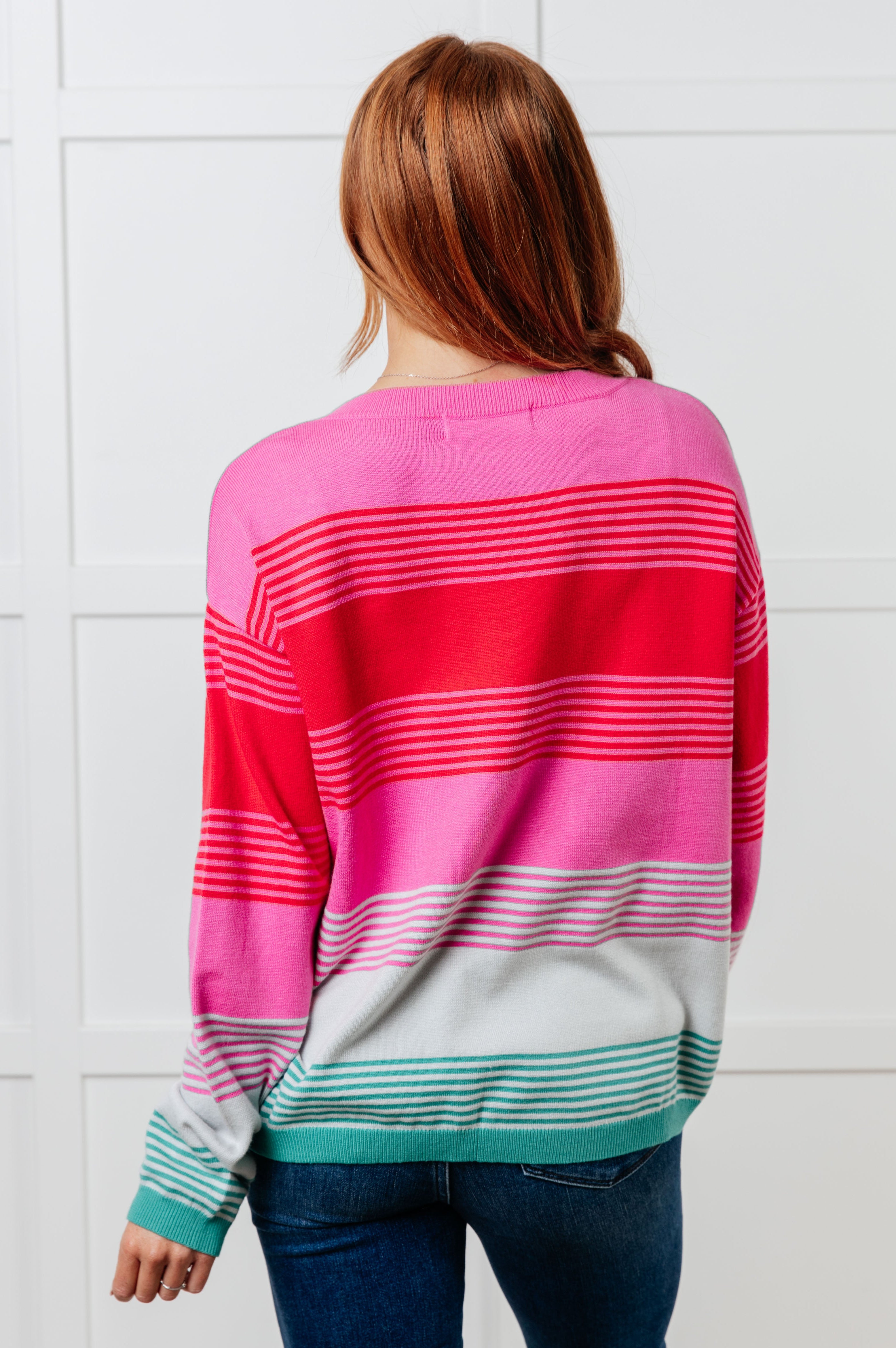Gradual Feelings Striped Sweater-Tops-Stay Foxy Boutique, Florissant, Missouri