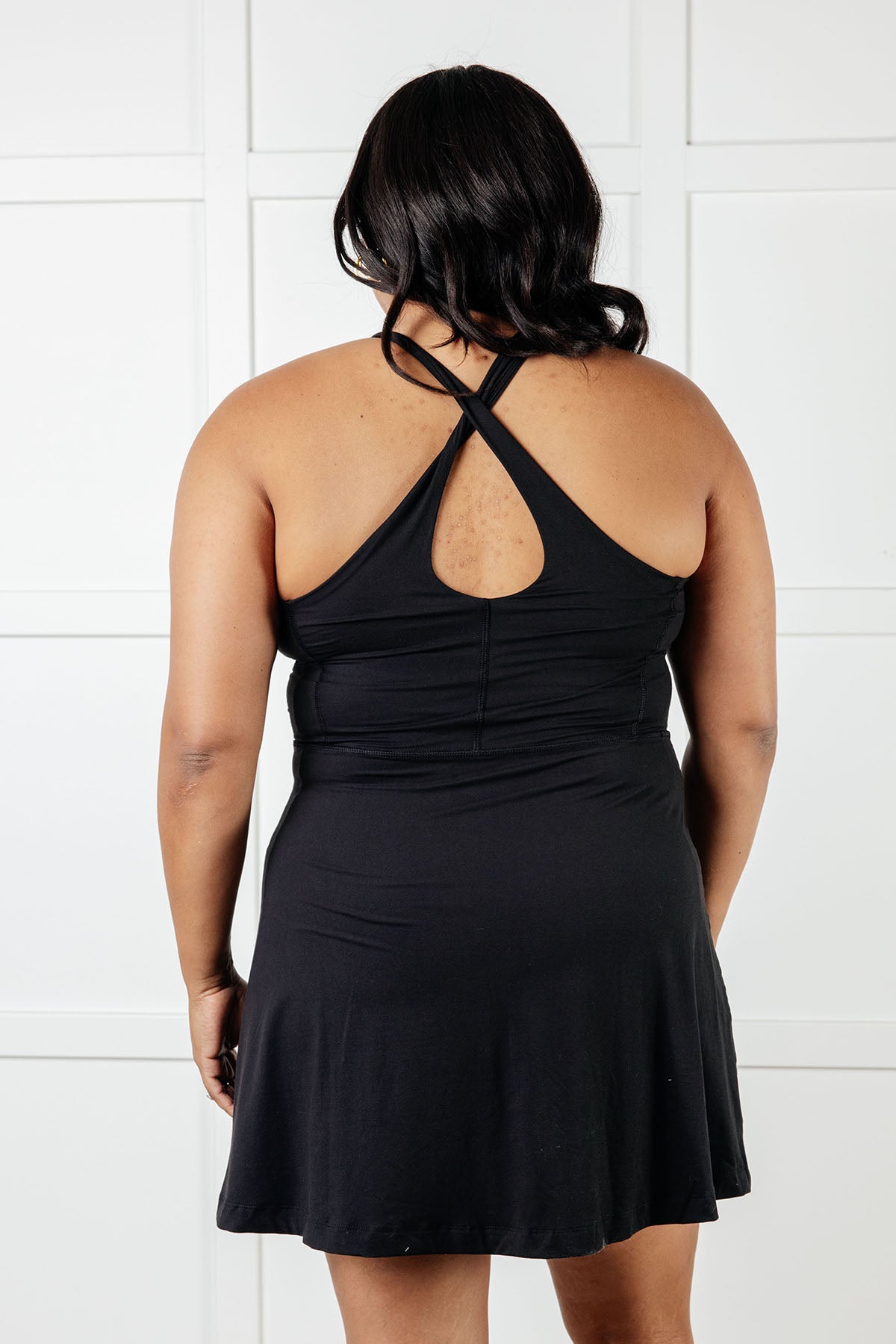 Gym and Tonic Butter Romper Dress in Black-Dresses-Stay Foxy Boutique, Florissant, Missouri