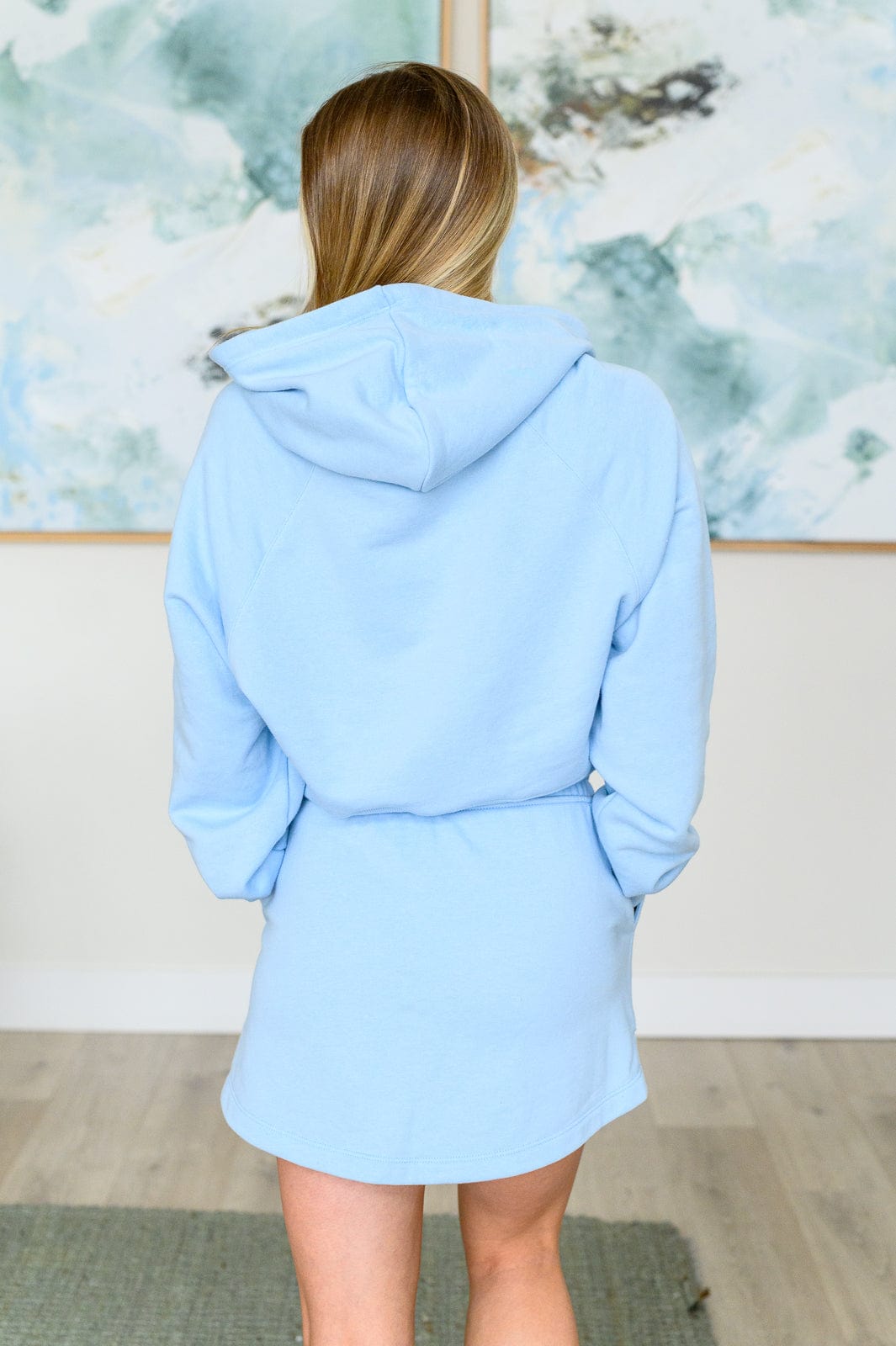 Had Me in the First Half Pullover Hoodie in Sky Blue-Tops-Stay Foxy Boutique, Florissant, Missouri
