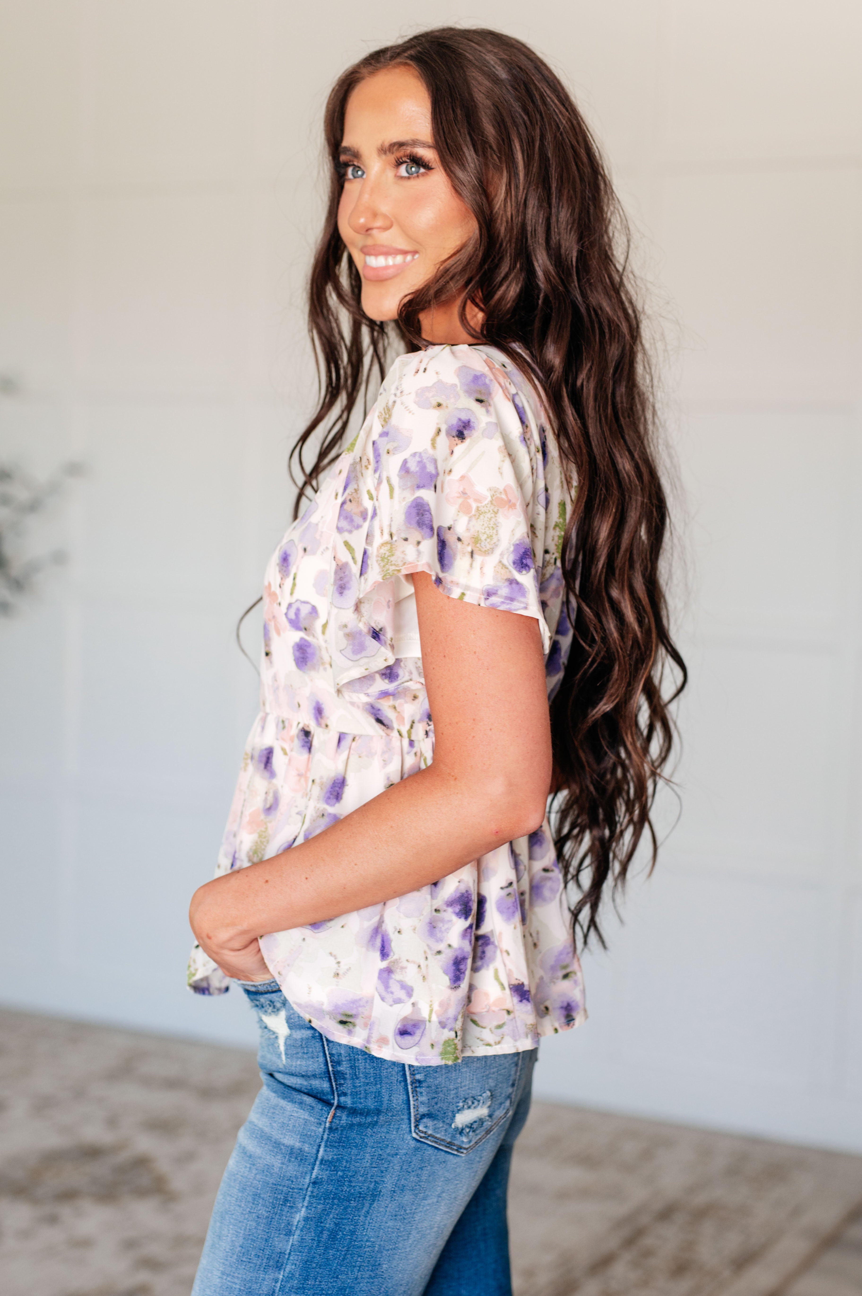 Harmoniously Together Square Neck Blouse-Blouses-Stay Foxy Boutique, Florissant, Missouri