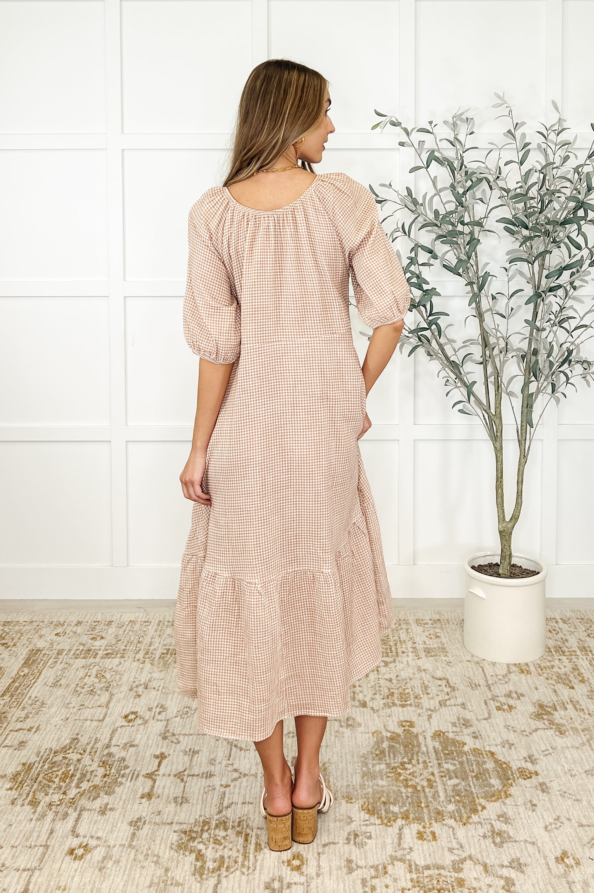 Hazel Dress in Toffee-Womens-Stay Foxy Boutique, Florissant, Missouri