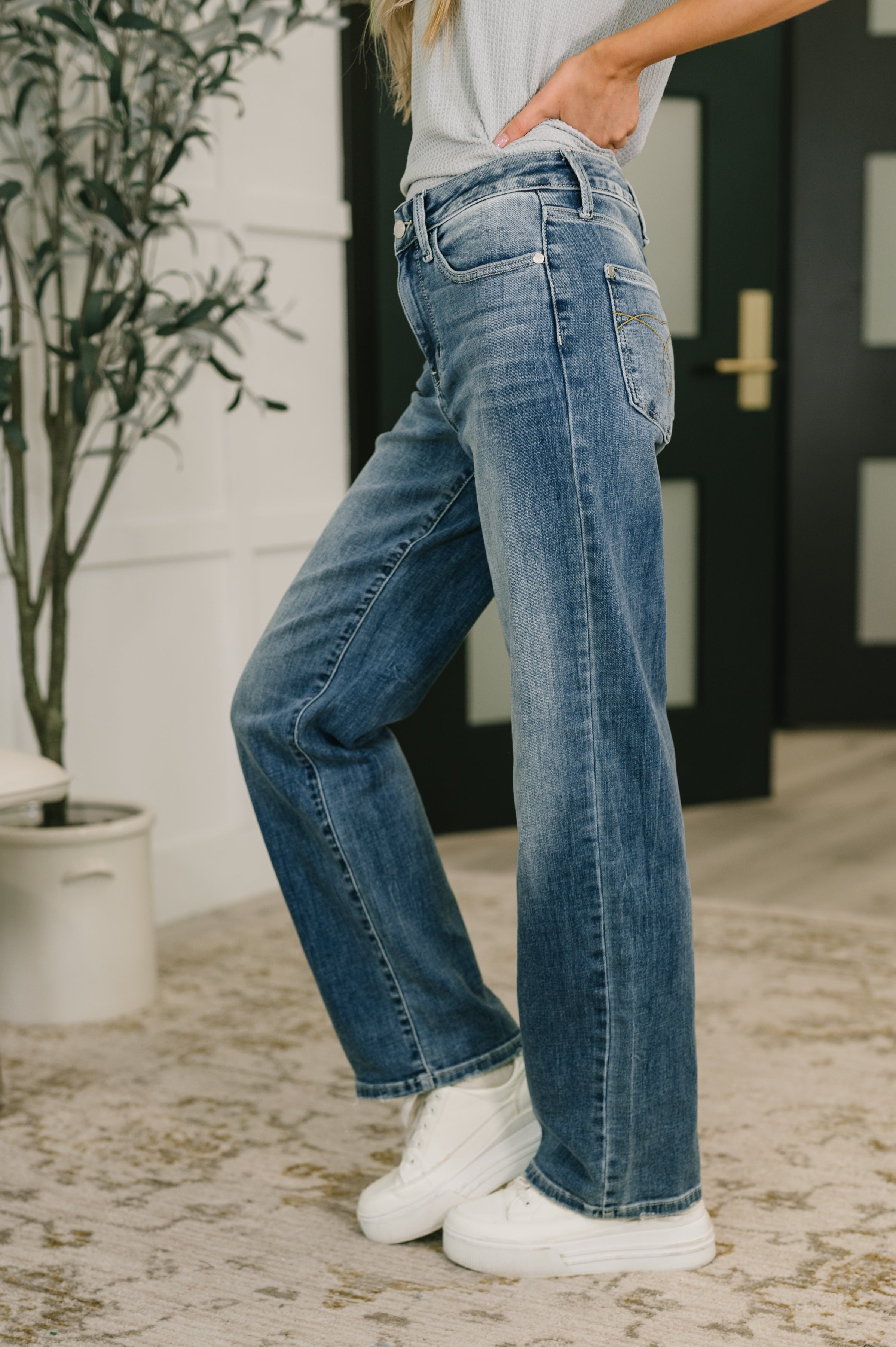 Holly Mid Rise Straight-Womens-Stay Foxy Boutique, Florissant, Missouri