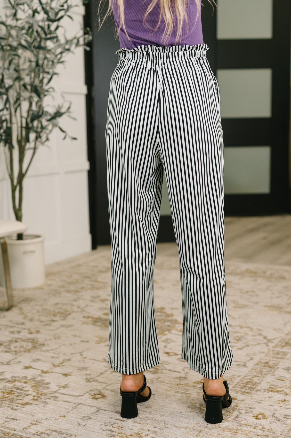 Honest Work High Waisted Trousers-Womens-Stay Foxy Boutique, Florissant, Missouri