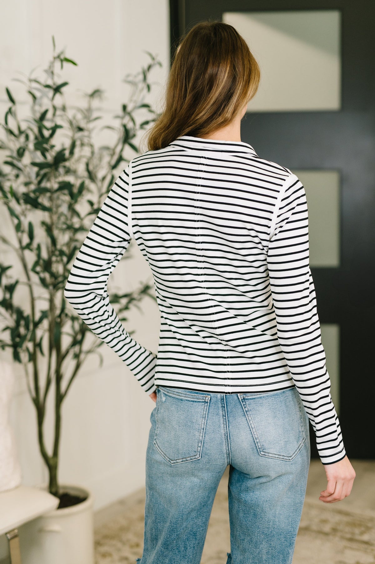 I Know What I Want Long Sleeve Henley Top- 3/3/2026 NEW-Womens-Stay Foxy Boutique, Florissant, Missouri
