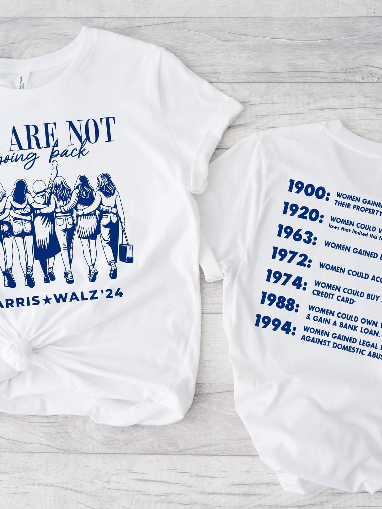 We Are Not Going Back Graphic T shirt-Graphic T-Stay Foxy Boutique, Florissant, Missouri