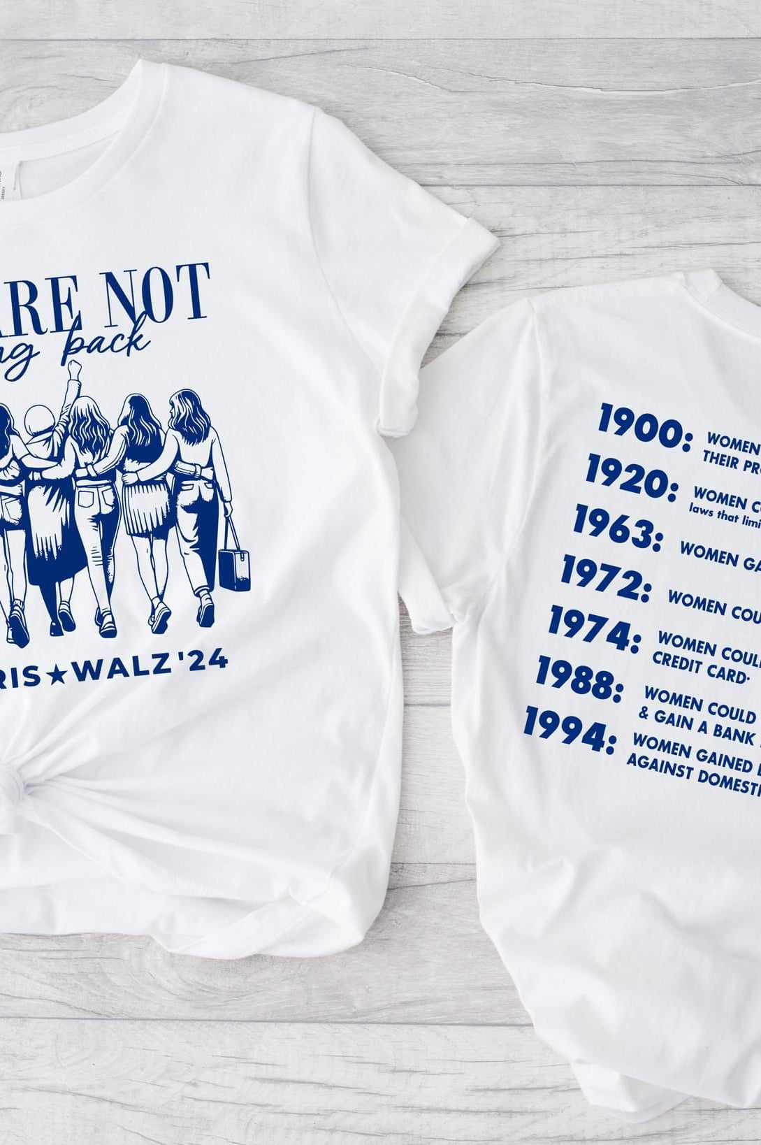 We Are Not Going Back Graphic T shirt-Graphic T-Stay Foxy Boutique, Florissant, Missouri