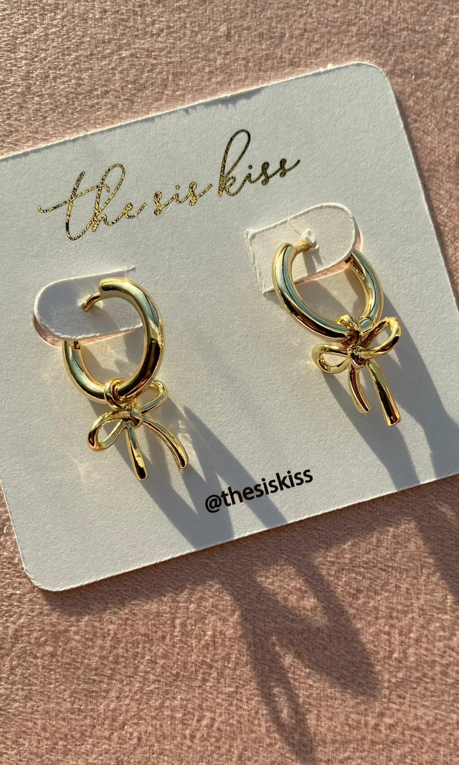 PREORDER: Baby Bow Charm Huggies in Two Colors-Womens-Stay Foxy Boutique, Florissant, Missouri
