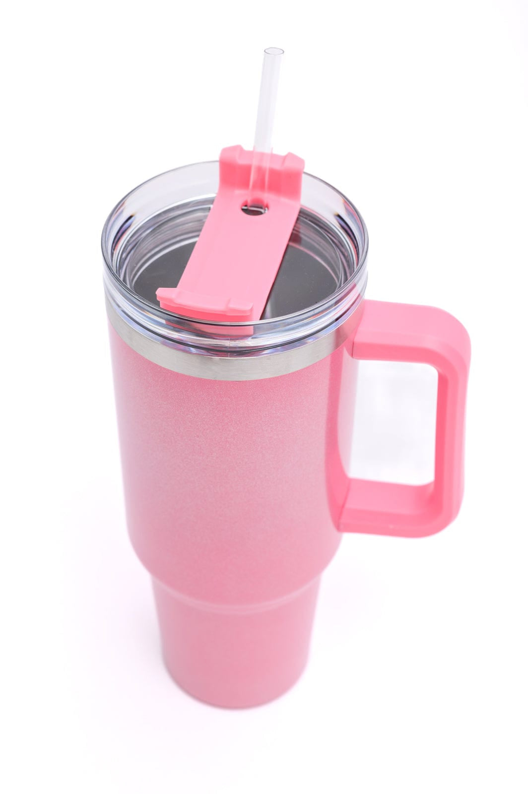 Insulated Shimmer Tumbler in Five Colors-Accessories-Stay Foxy Boutique, Florissant, Missouri