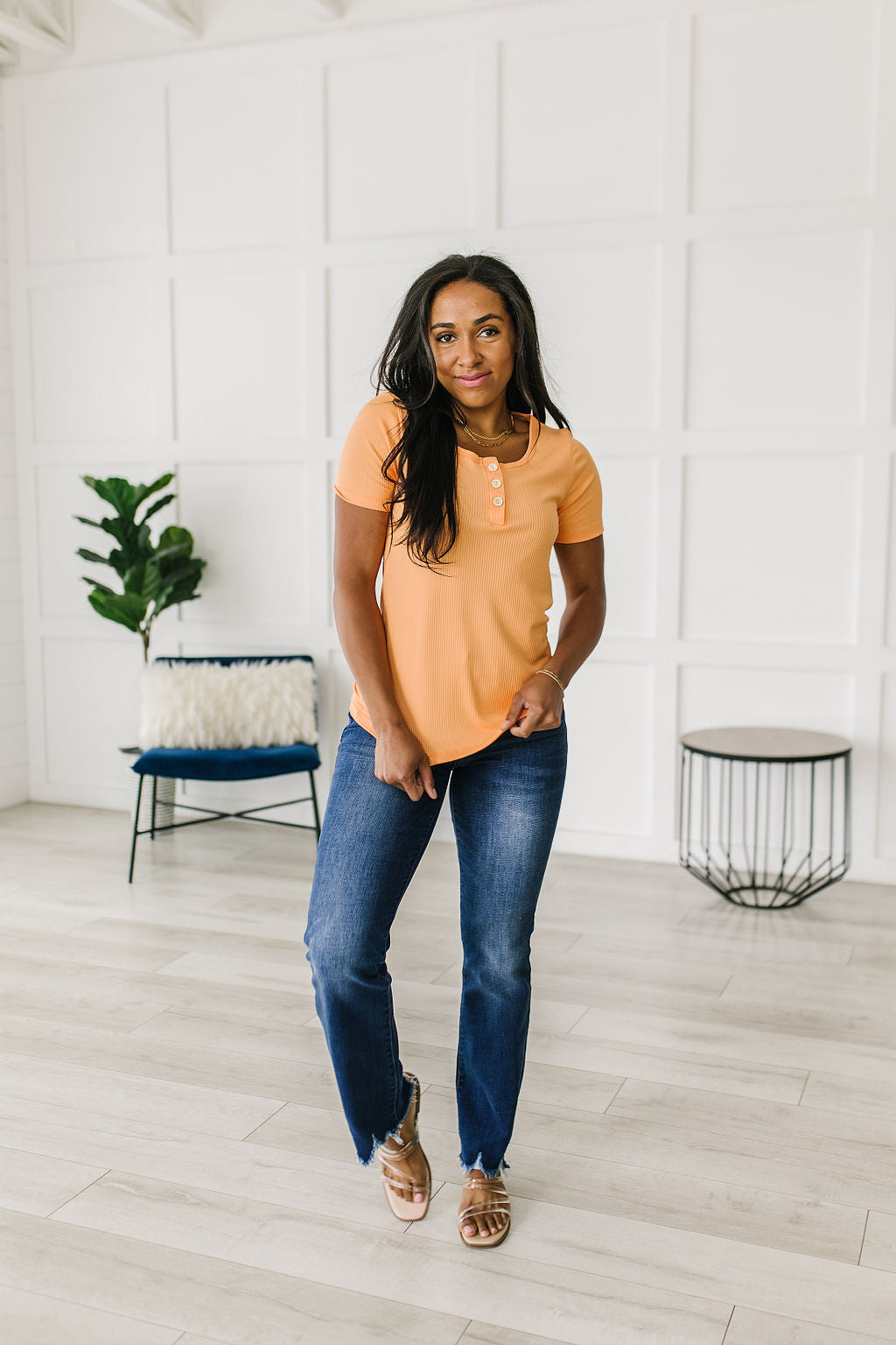 It Figures Scoop Neck Top-Tops-Stay Foxy Boutique, Florissant, Missouri