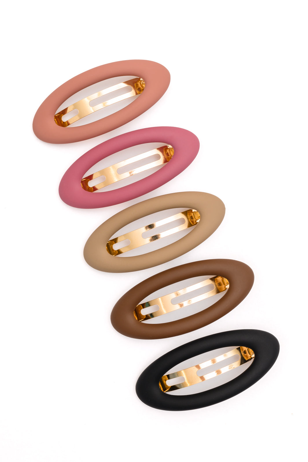 Jumbo Oval Hair Clips Set of 5-Accessories-Stay Foxy Boutique, Florissant, Missouri