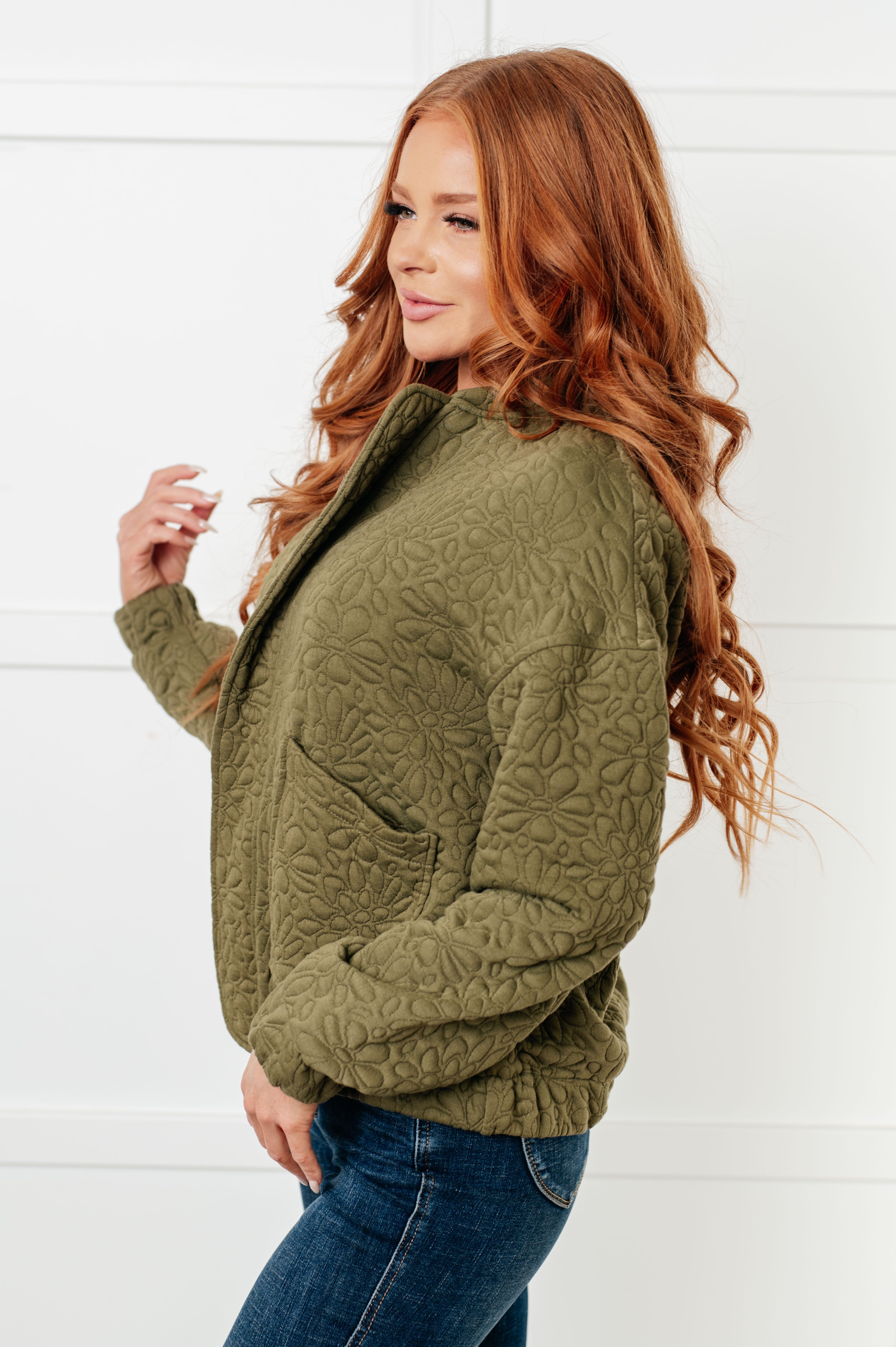 Jungle Explorer Quilted Zip Up Jacket-Layers-Stay Foxy Boutique, Florissant, Missouri