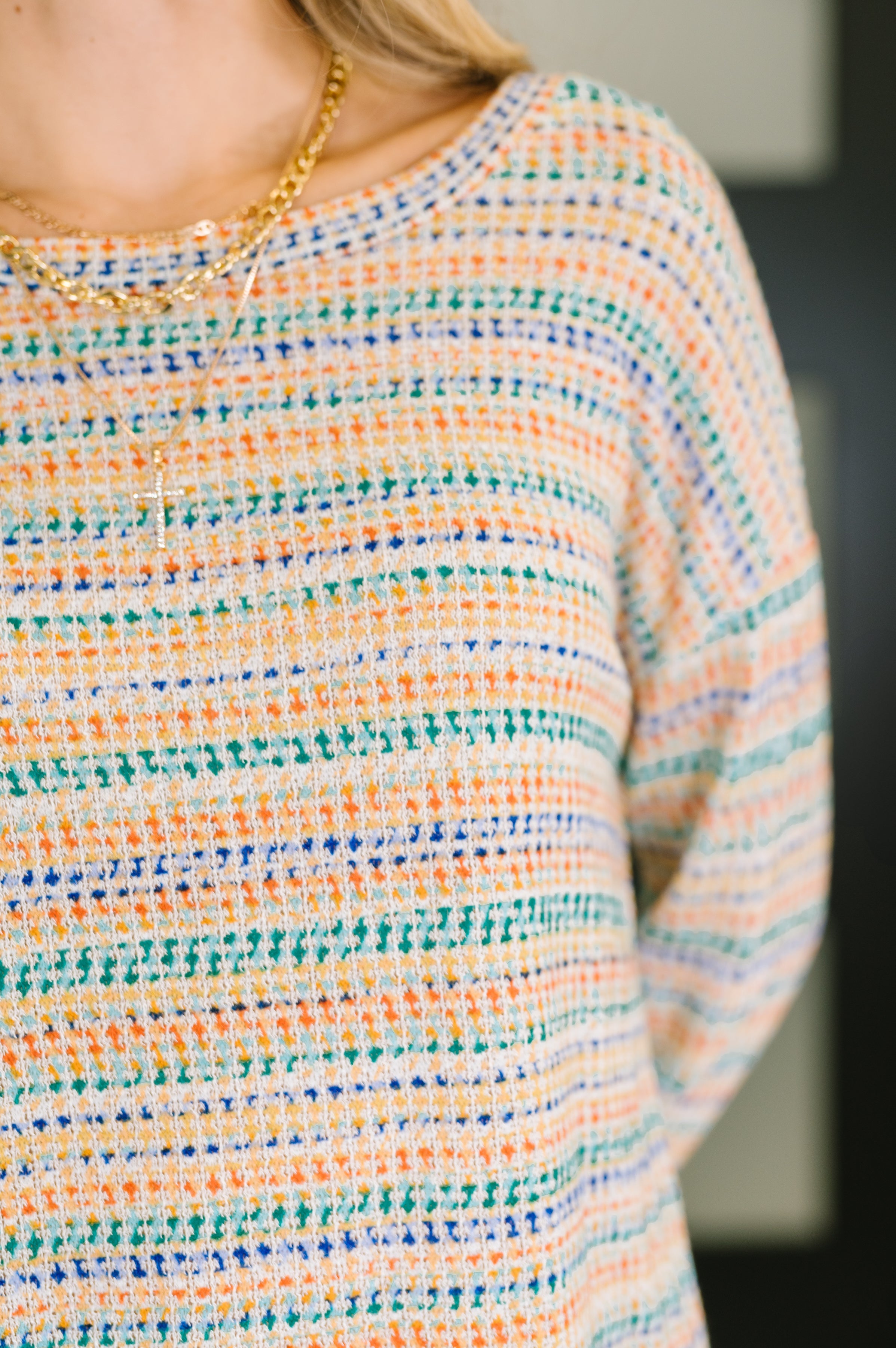 Just About Right Top in Multi-Womens-Stay Foxy Boutique, Florissant, Missouri