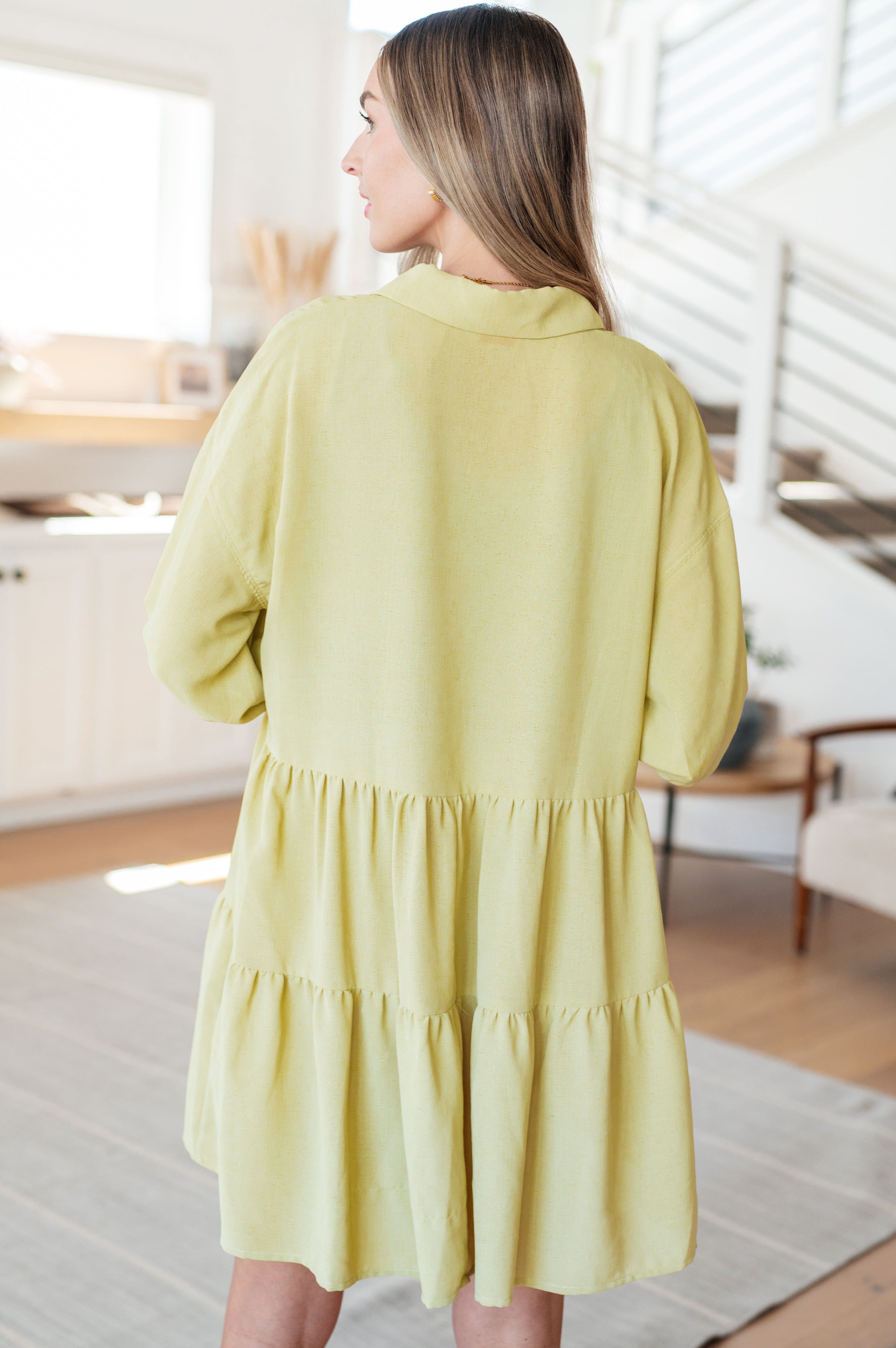 Just Like Honey Tiered Dress-Dresses-Stay Foxy Boutique, Florissant, Missouri