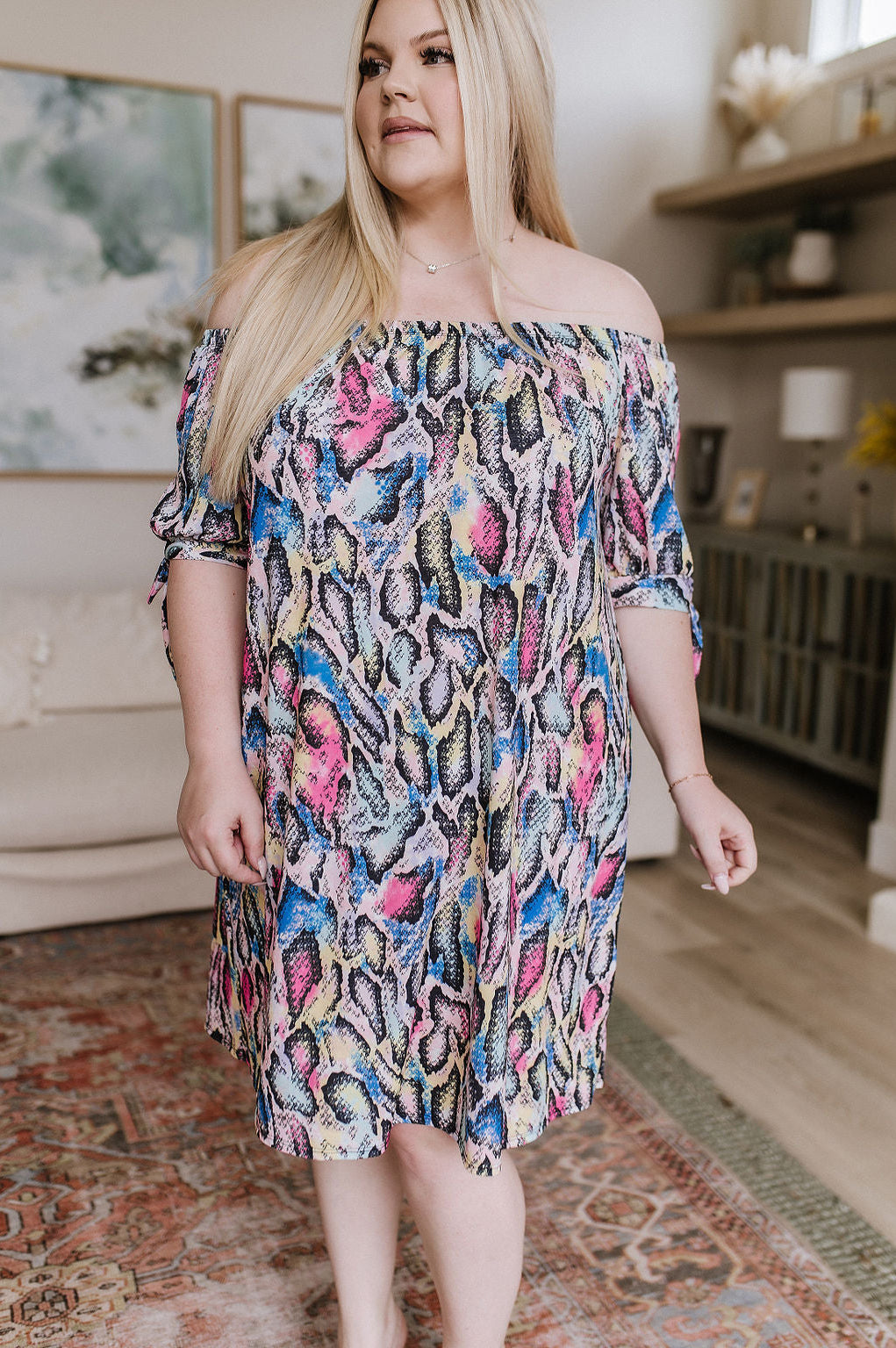 Kind of Wild Animal Print Dress-Dresses-Stay Foxy Boutique, Florissant, Missouri