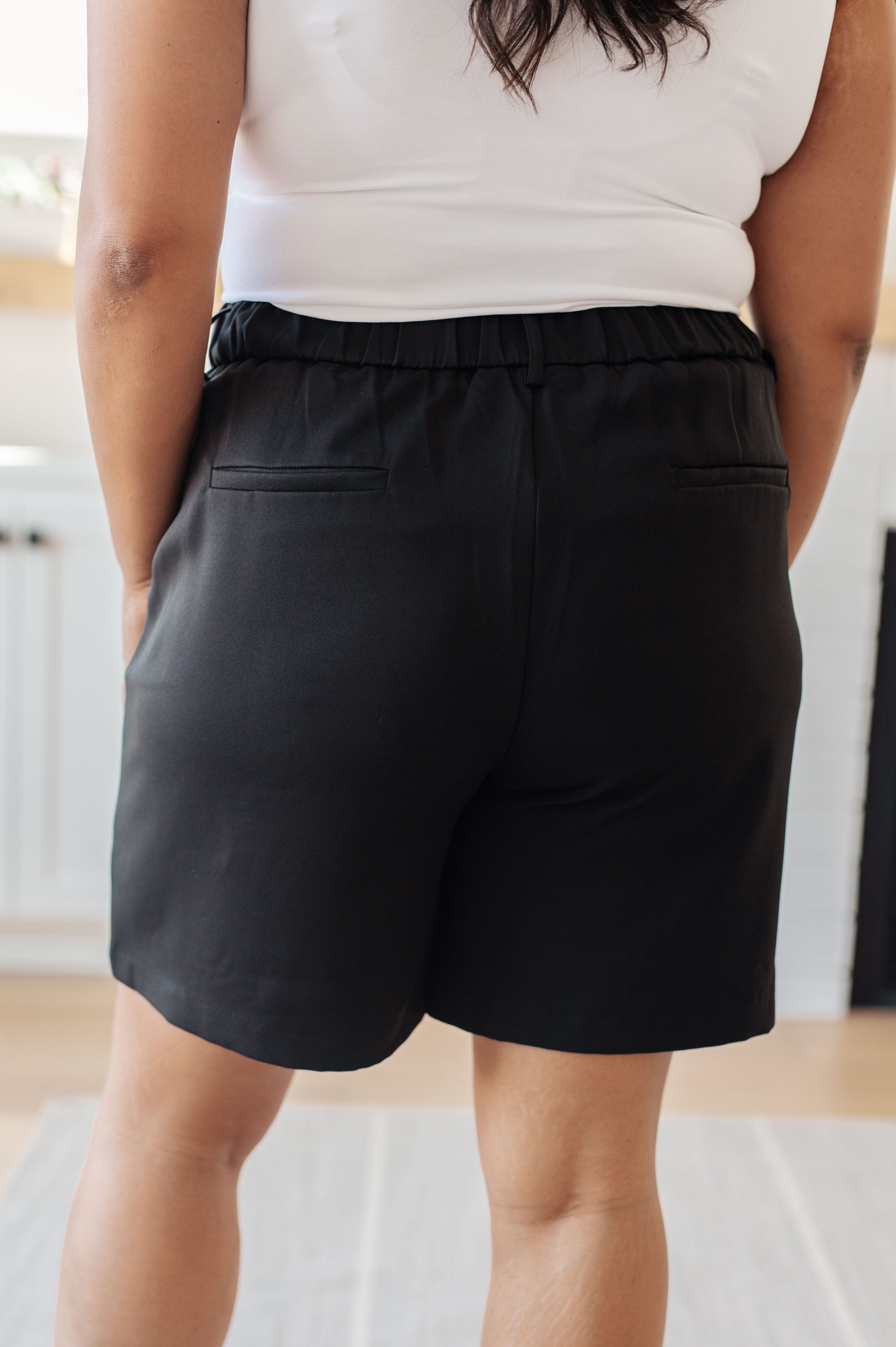 Know Better High Waisted Shorts-Bottoms-Stay Foxy Boutique, Florissant, Missouri