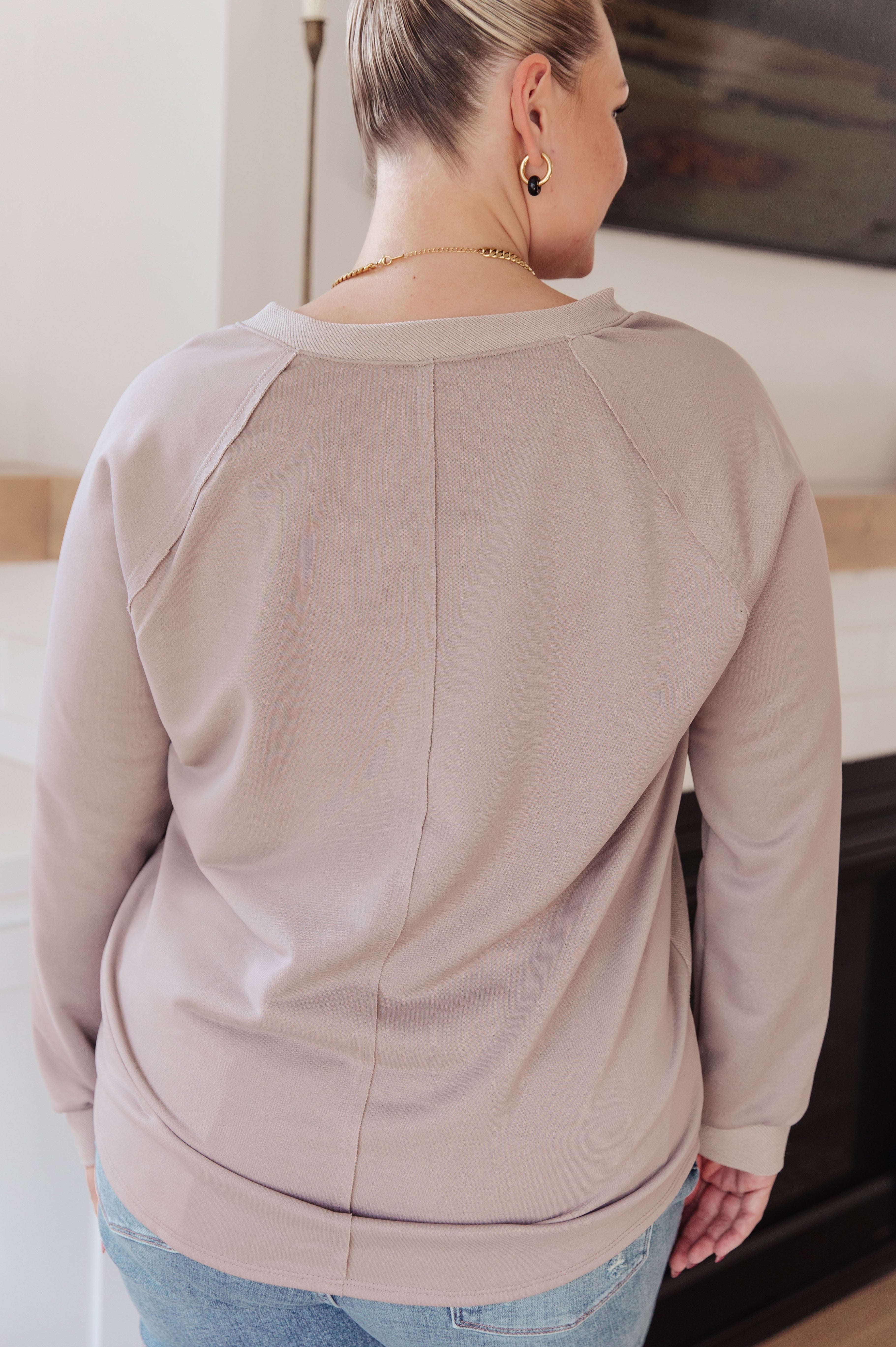 Less Conversation V-Neck Top-Tops-Stay Foxy Boutique, Florissant, Missouri