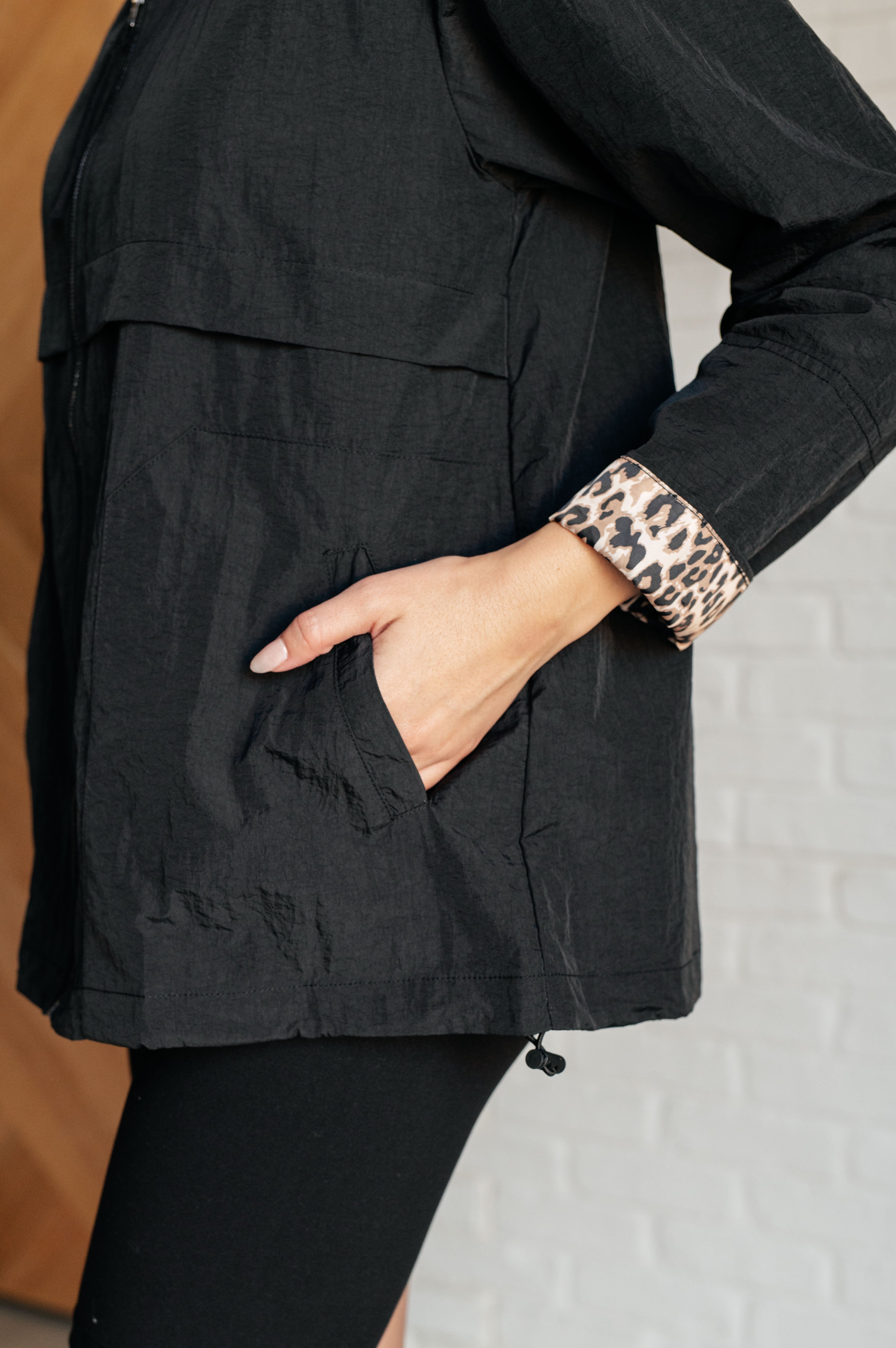 Let's Get Wild Hooded Windbreaker-Layers-Stay Foxy Boutique, Florissant, Missouri