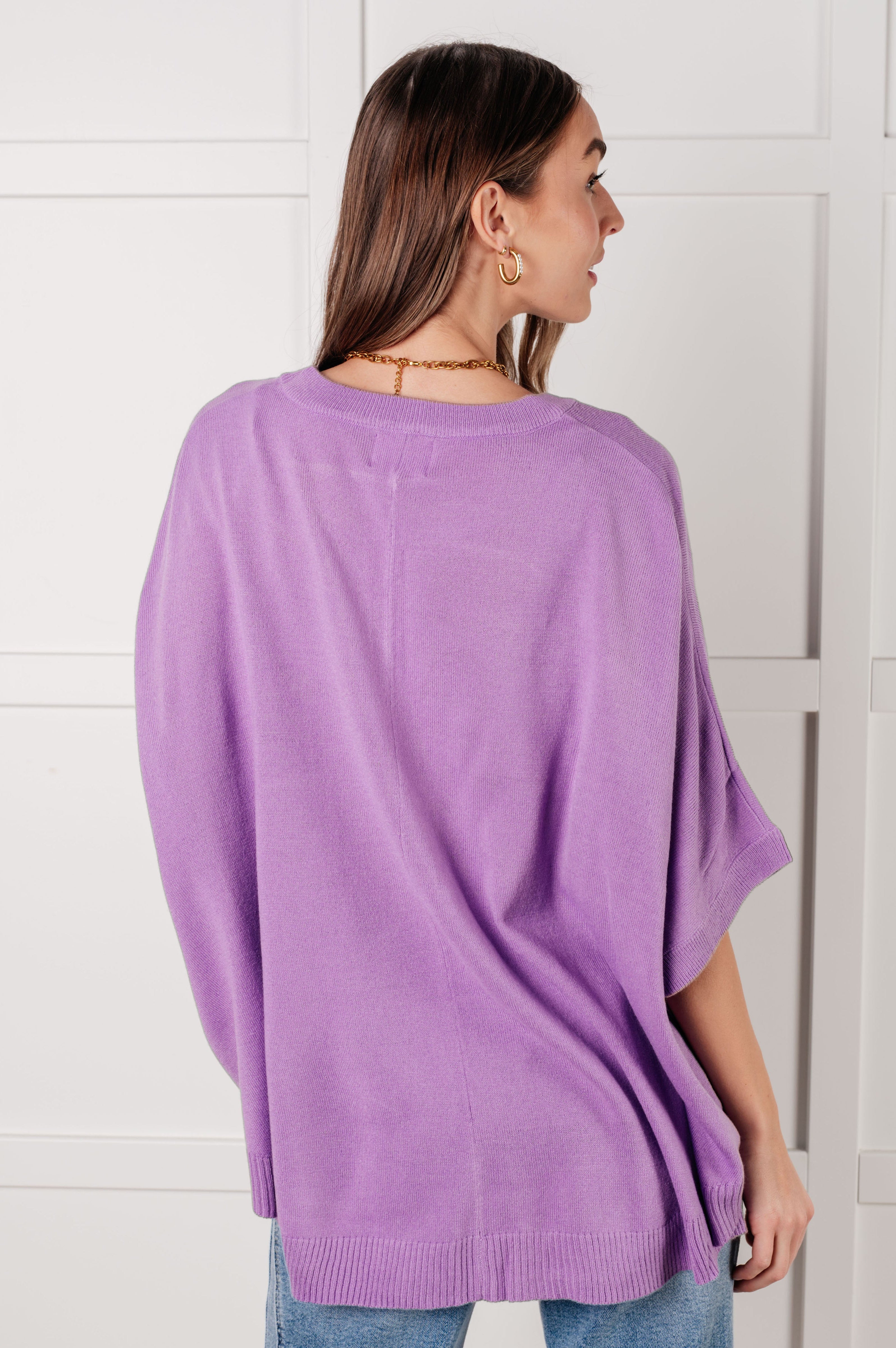 Lilac Whisper Dolman Sleeve Top-Tops-Stay Foxy Boutique, Florissant, Missouri