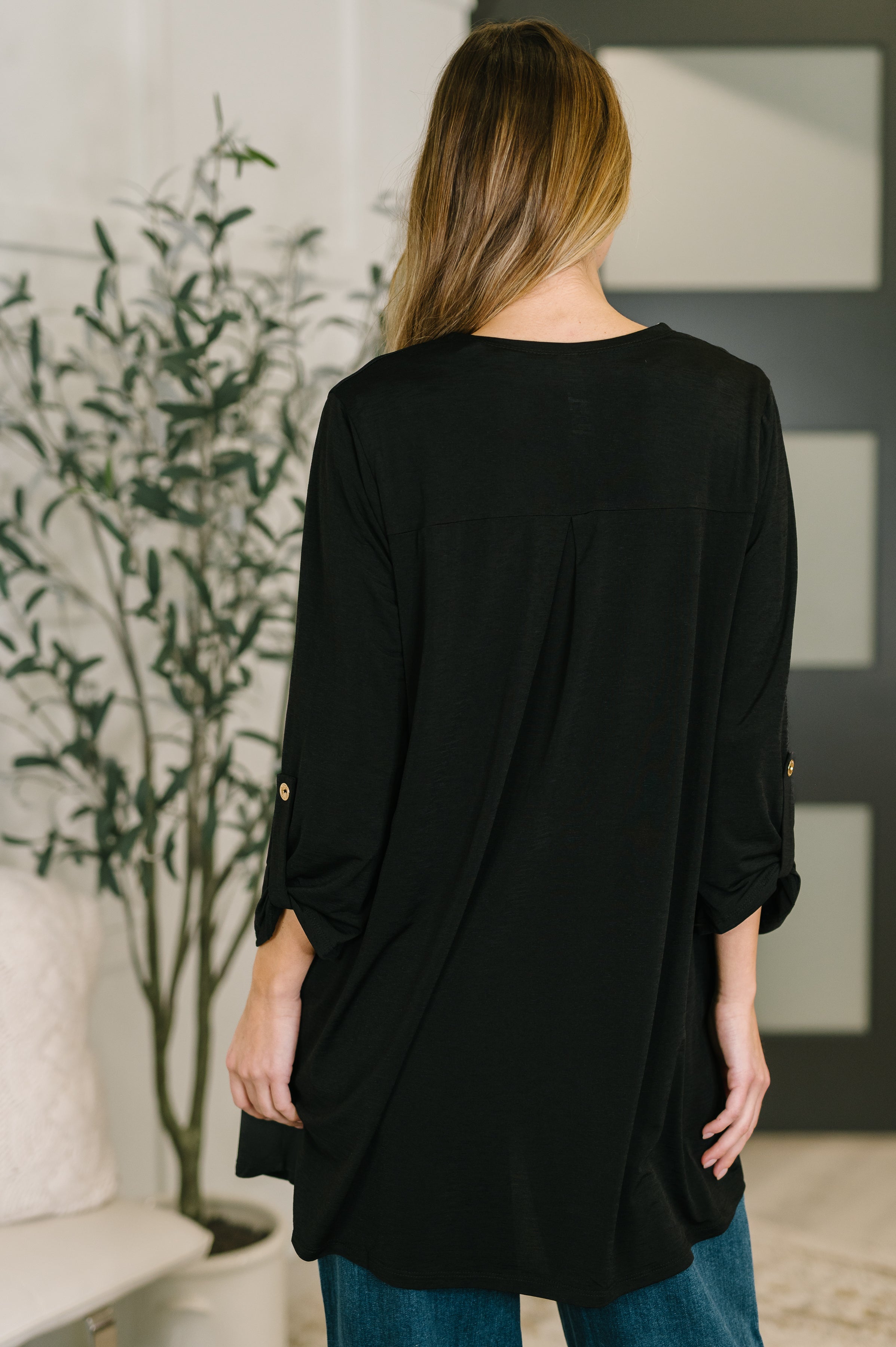 Lizzy Cardigan in Black-Womens-Stay Foxy Boutique, Florissant, Missouri