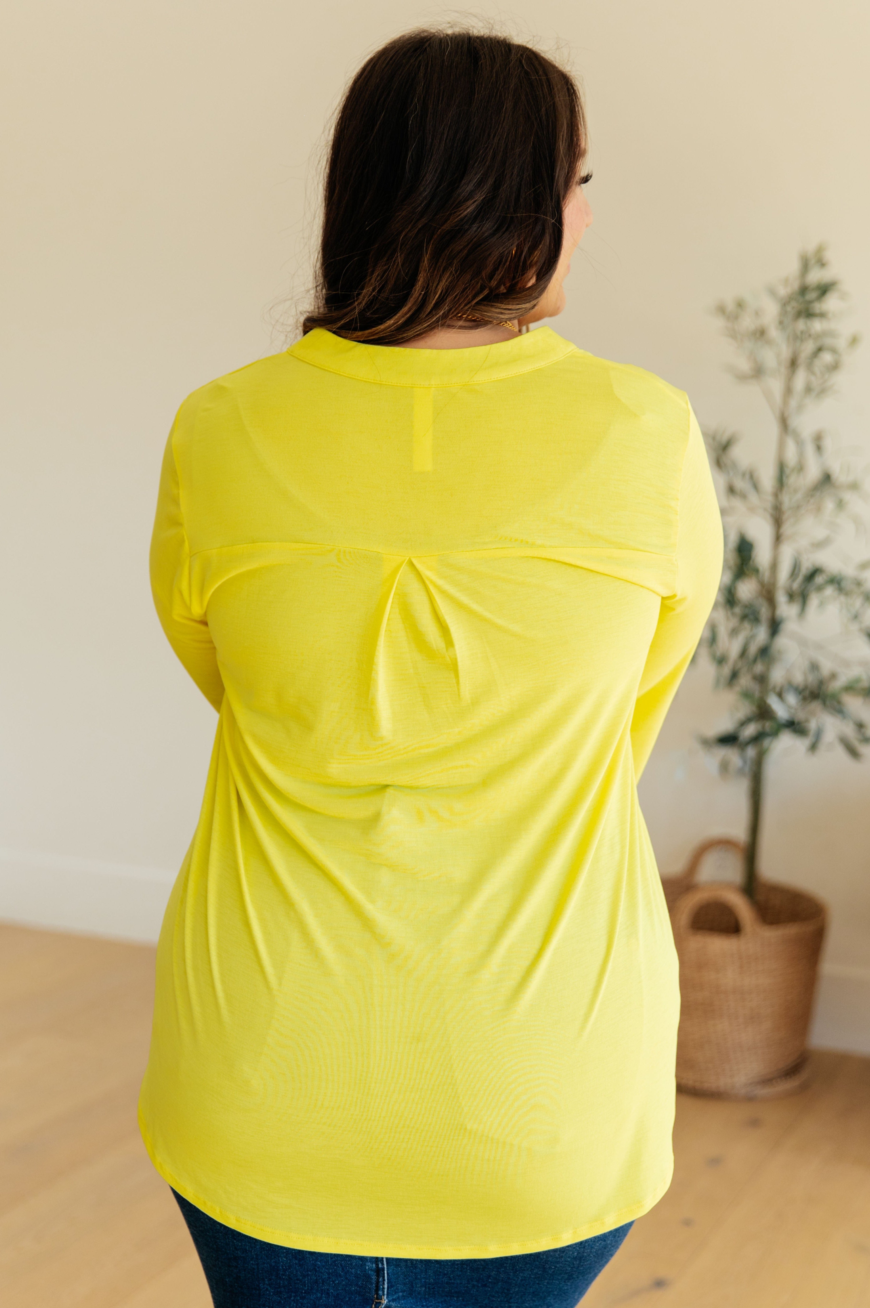 Lizzy Top in Neon Yellow-Womens-Stay Foxy Boutique, Florissant, Missouri