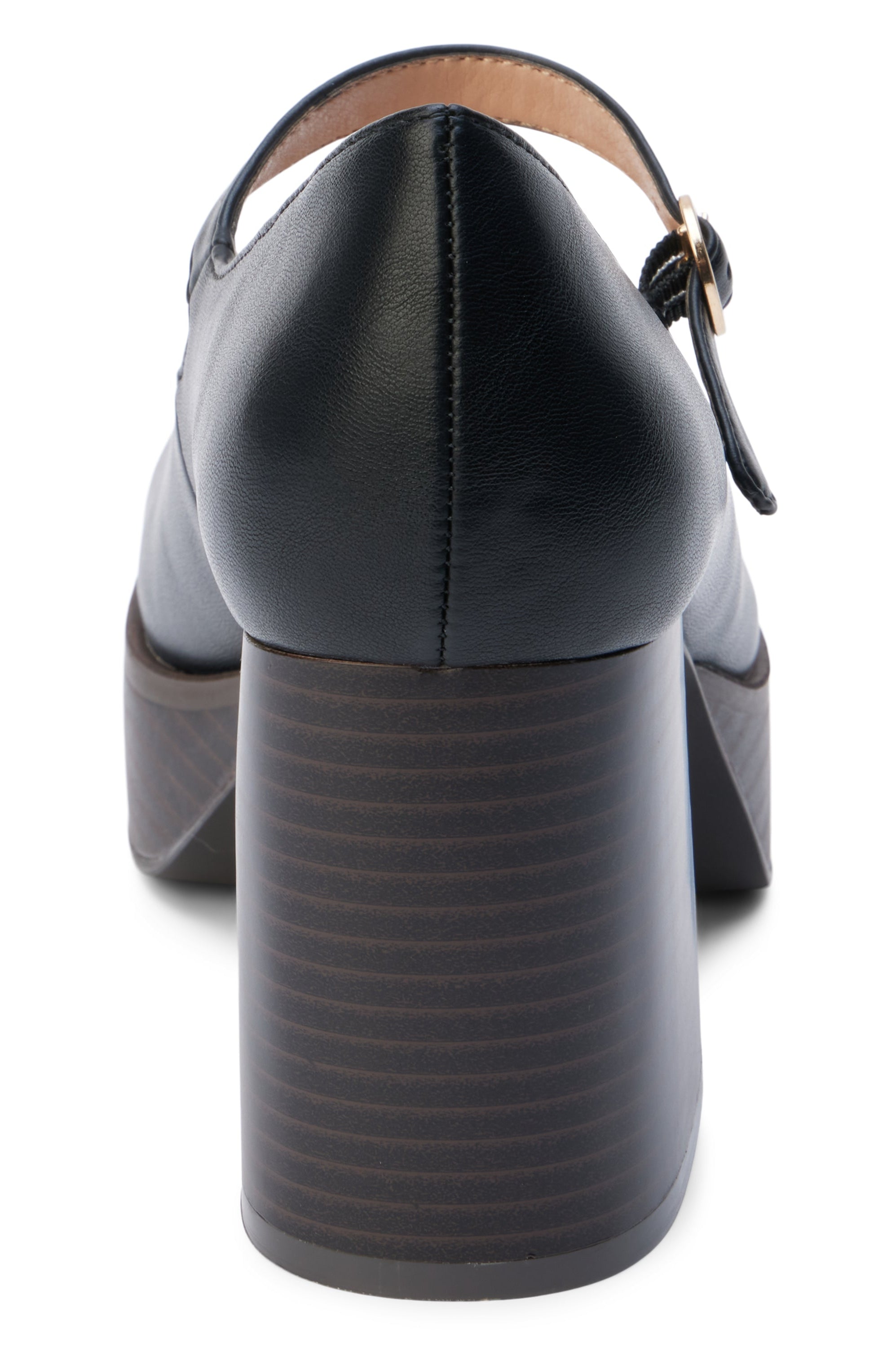 Matilda Platform Heel in Black-140 Wedges-Stay Foxy Boutique, Florissant, Missouri