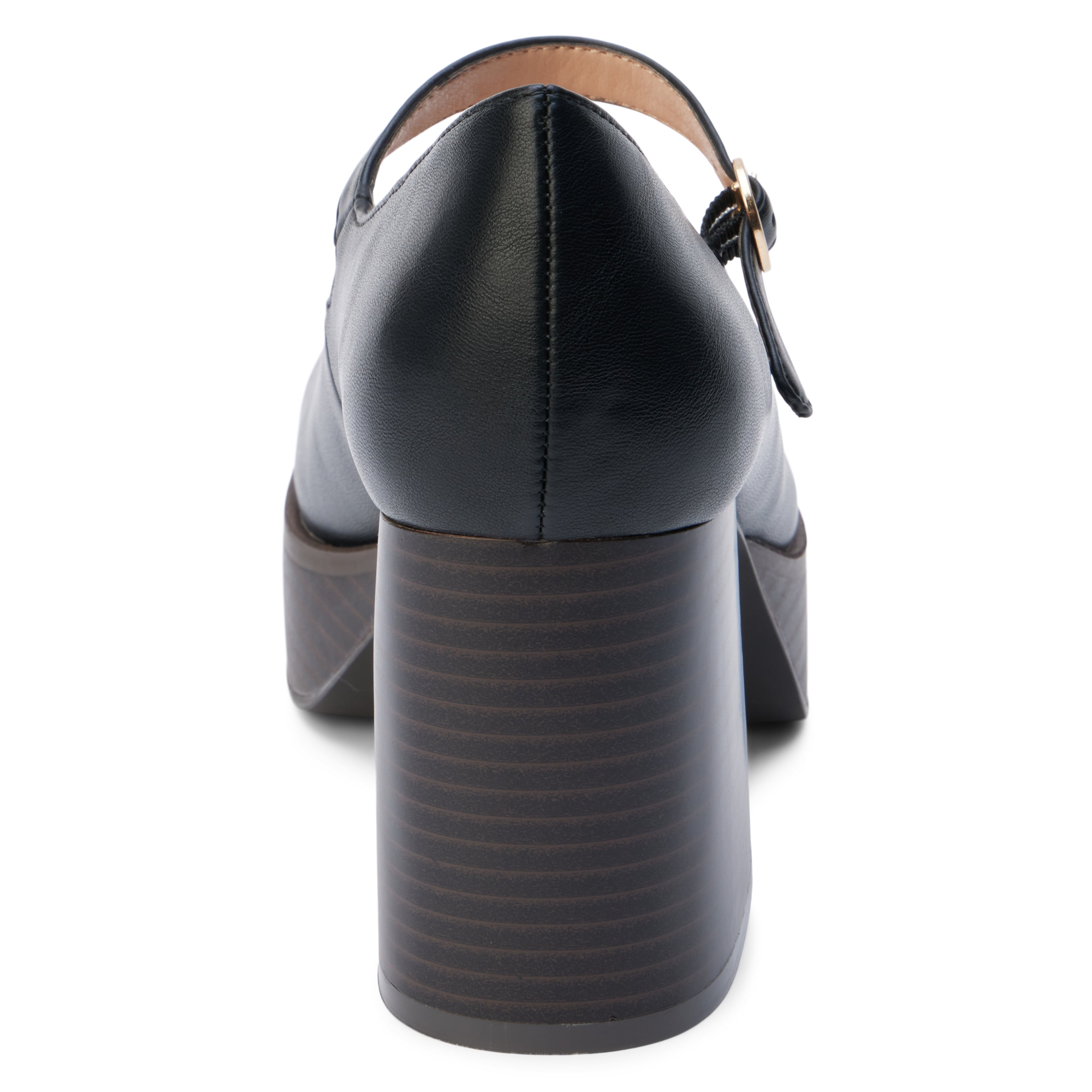 Matilda Platform Heel in Black-140 Wedges-Stay Foxy Boutique, Florissant, Missouri