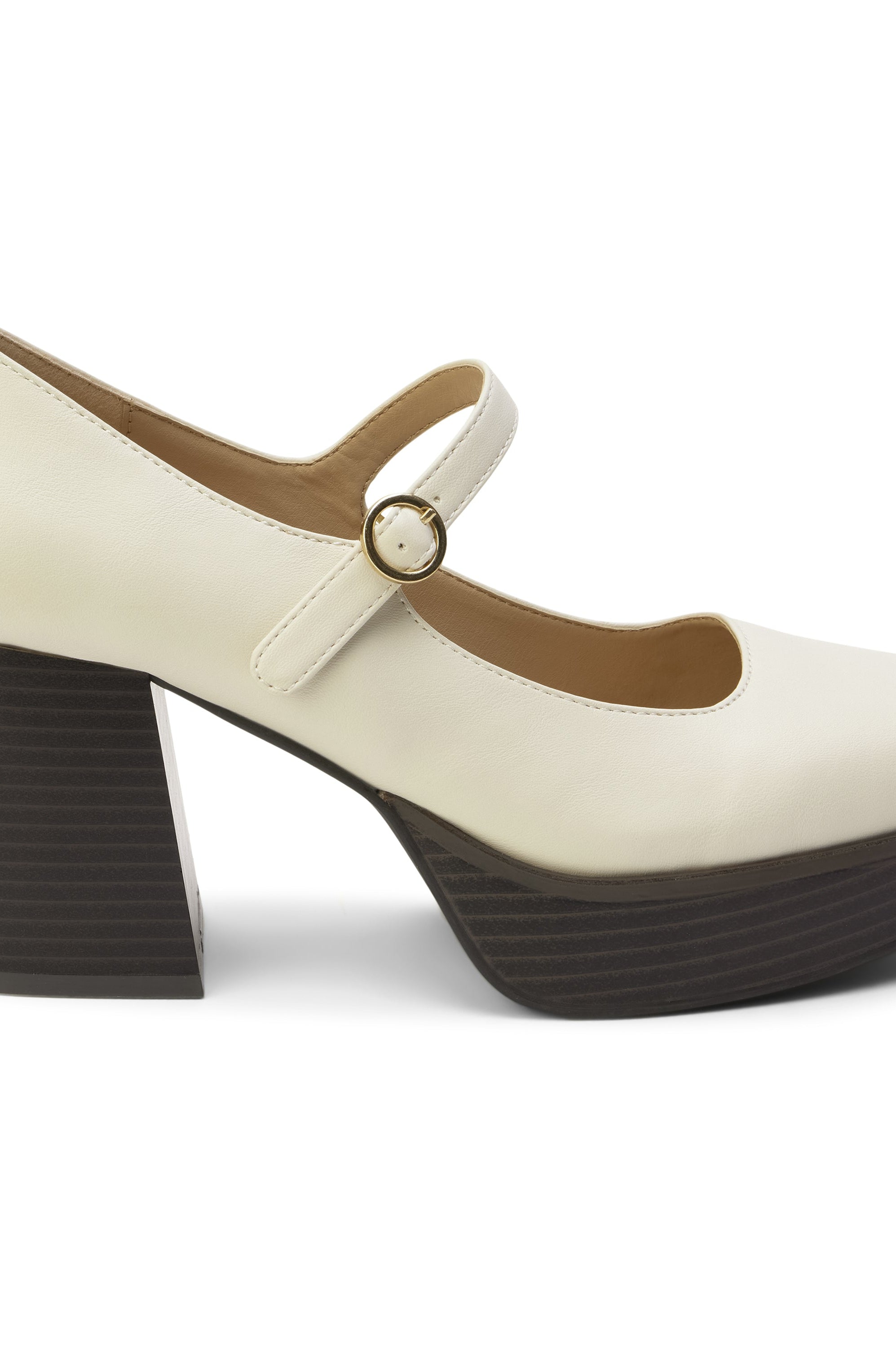 Matilda Platform Heel in Bone-Heel-Stay Foxy Boutique, Florissant, Missouri
