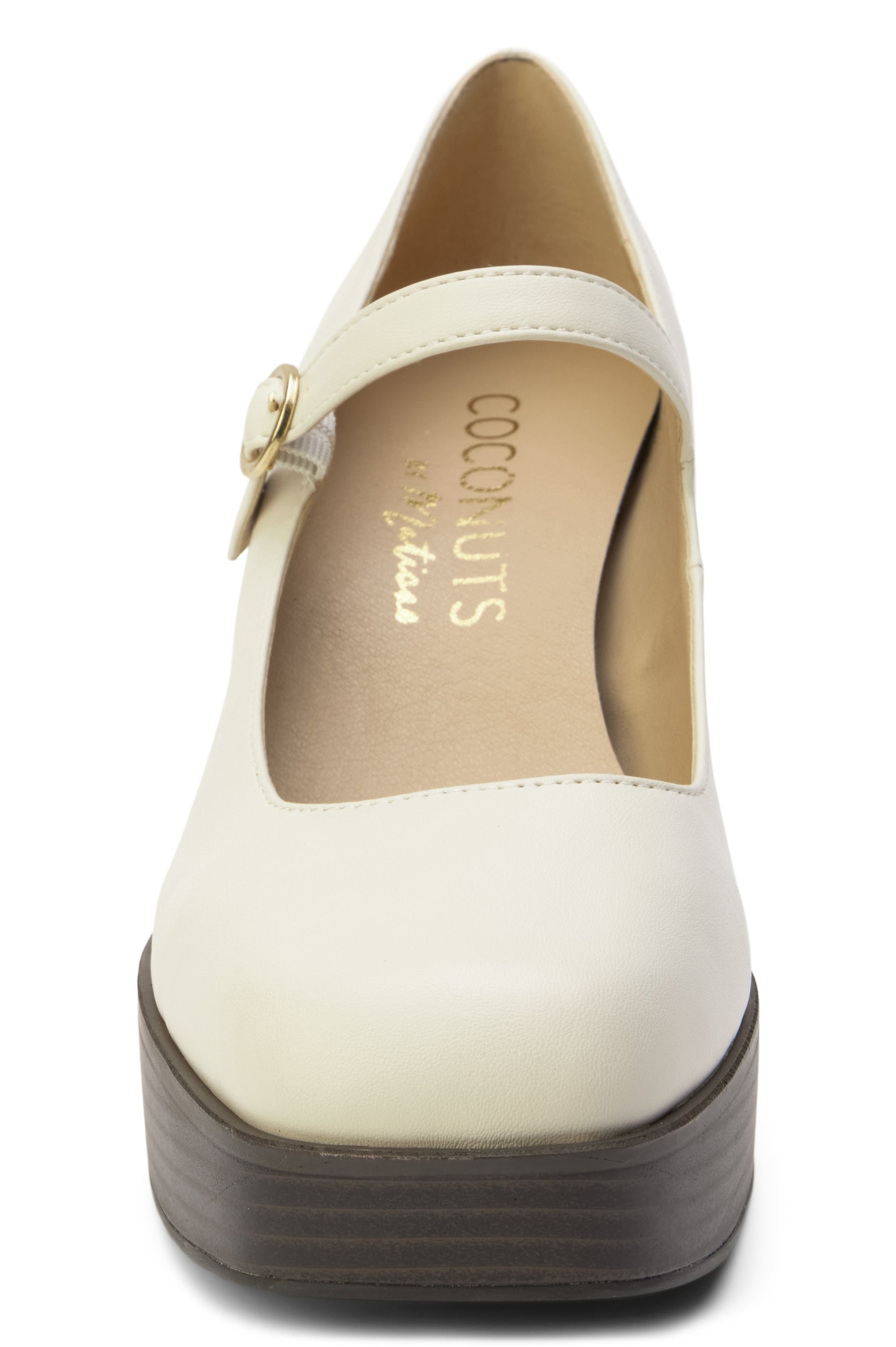 Matilda Platform Heel in Bone-Heel-Stay Foxy Boutique, Florissant, Missouri