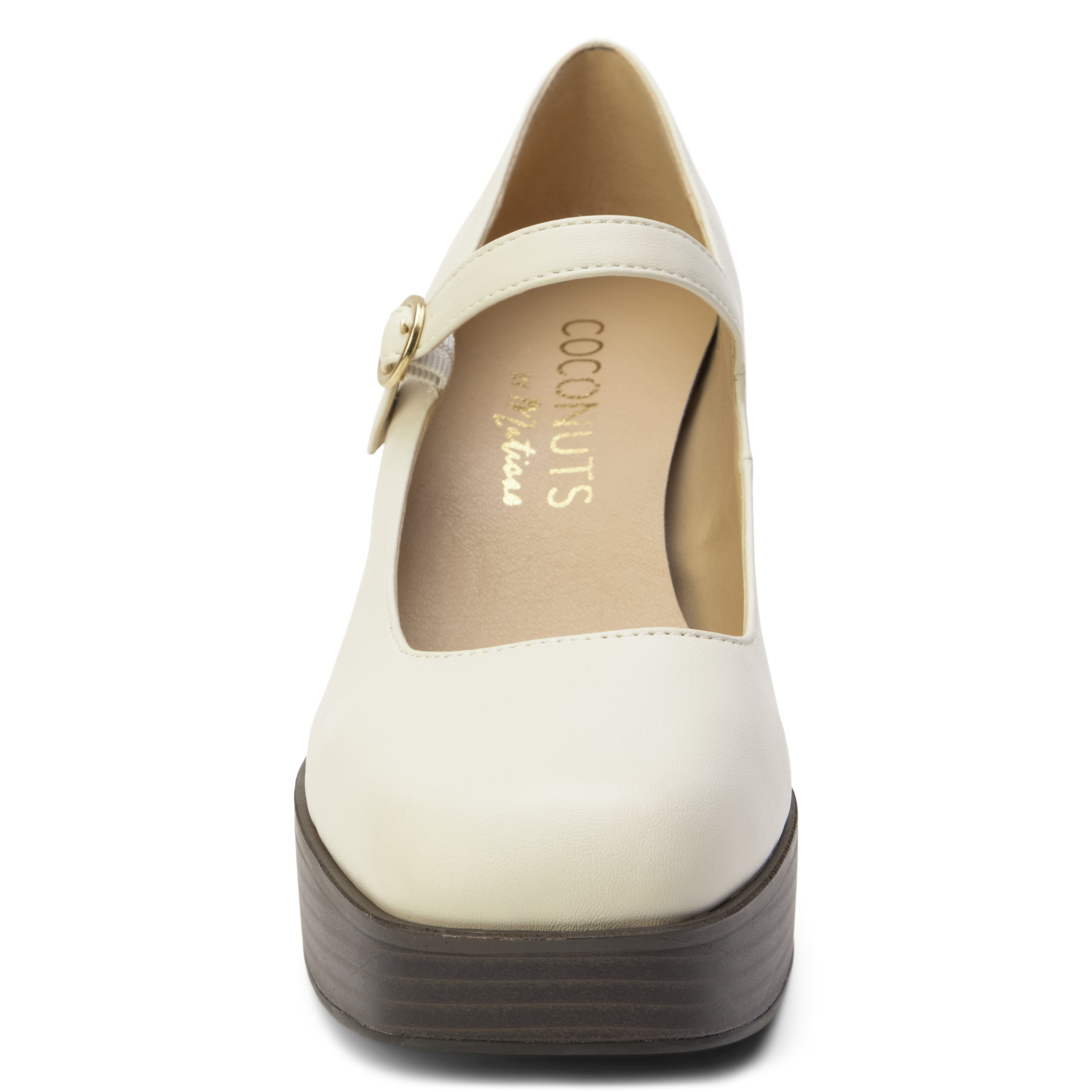 Matilda Platform Heel in Bone-Heel-Stay Foxy Boutique, Florissant, Missouri