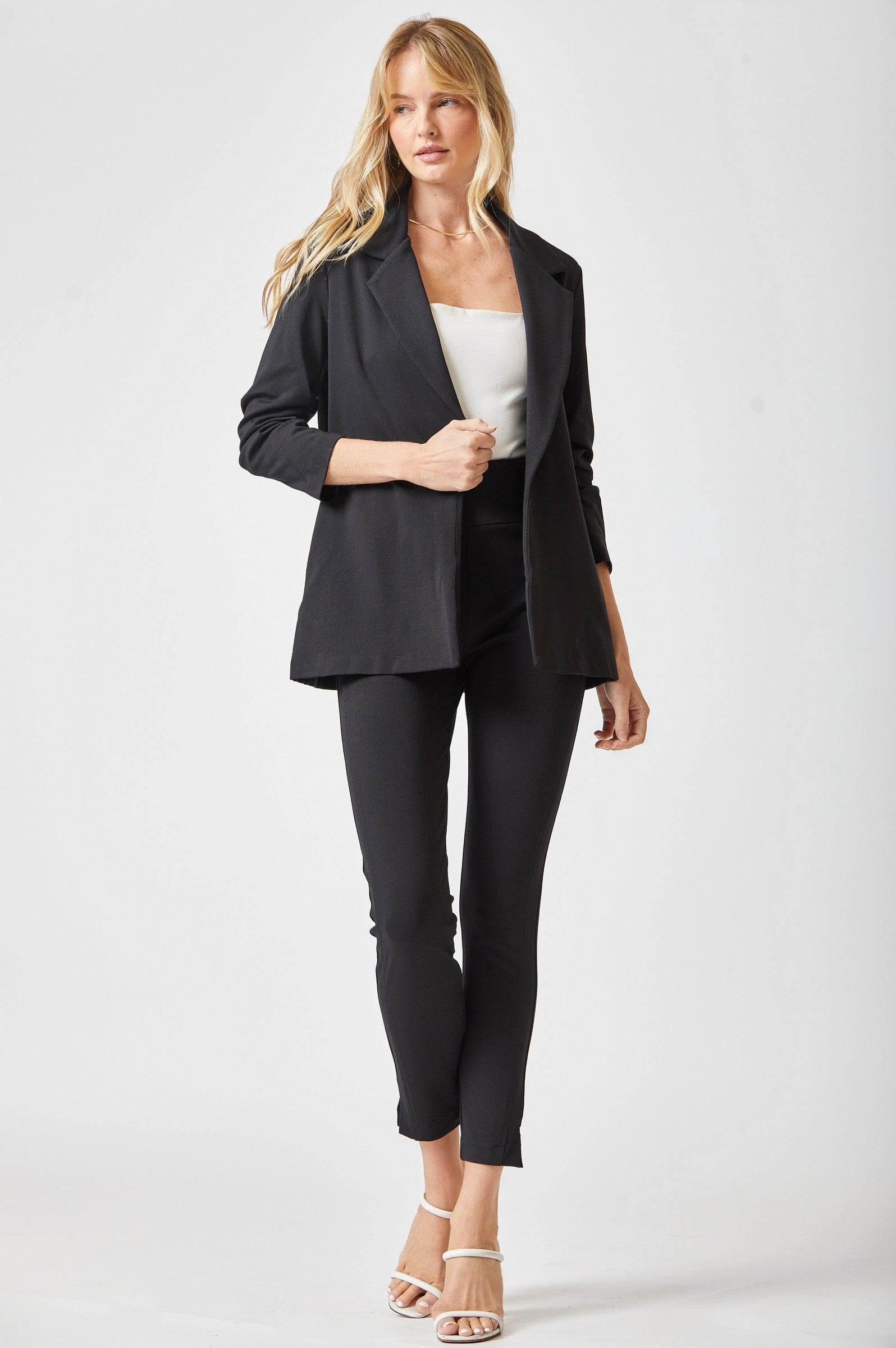 PREORDER: Magic 3/4 Blazer in Nine Colors-Womens-Stay Foxy Boutique, Florissant, Missouri
