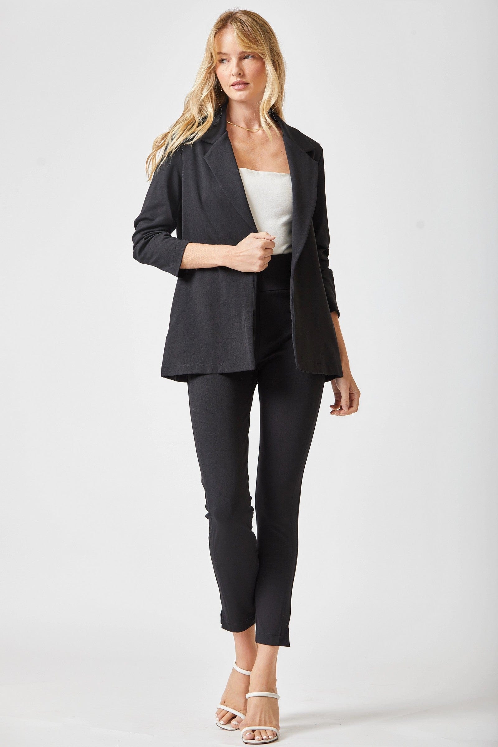 PREORDER: Magic 3/4 Blazer in Nine Colors-Womens-Stay Foxy Boutique, Florissant, Missouri